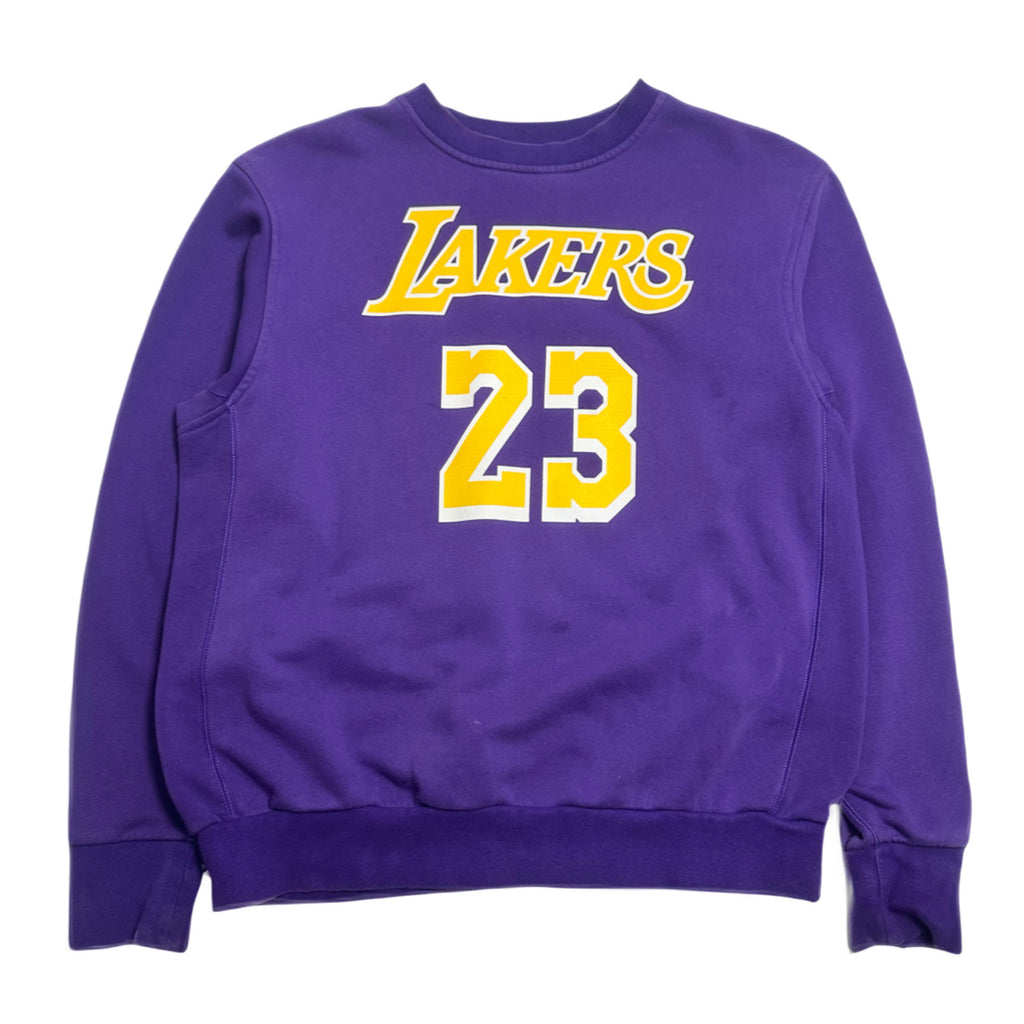 Air Jordan LA Lakers Lebron James Crewneck M