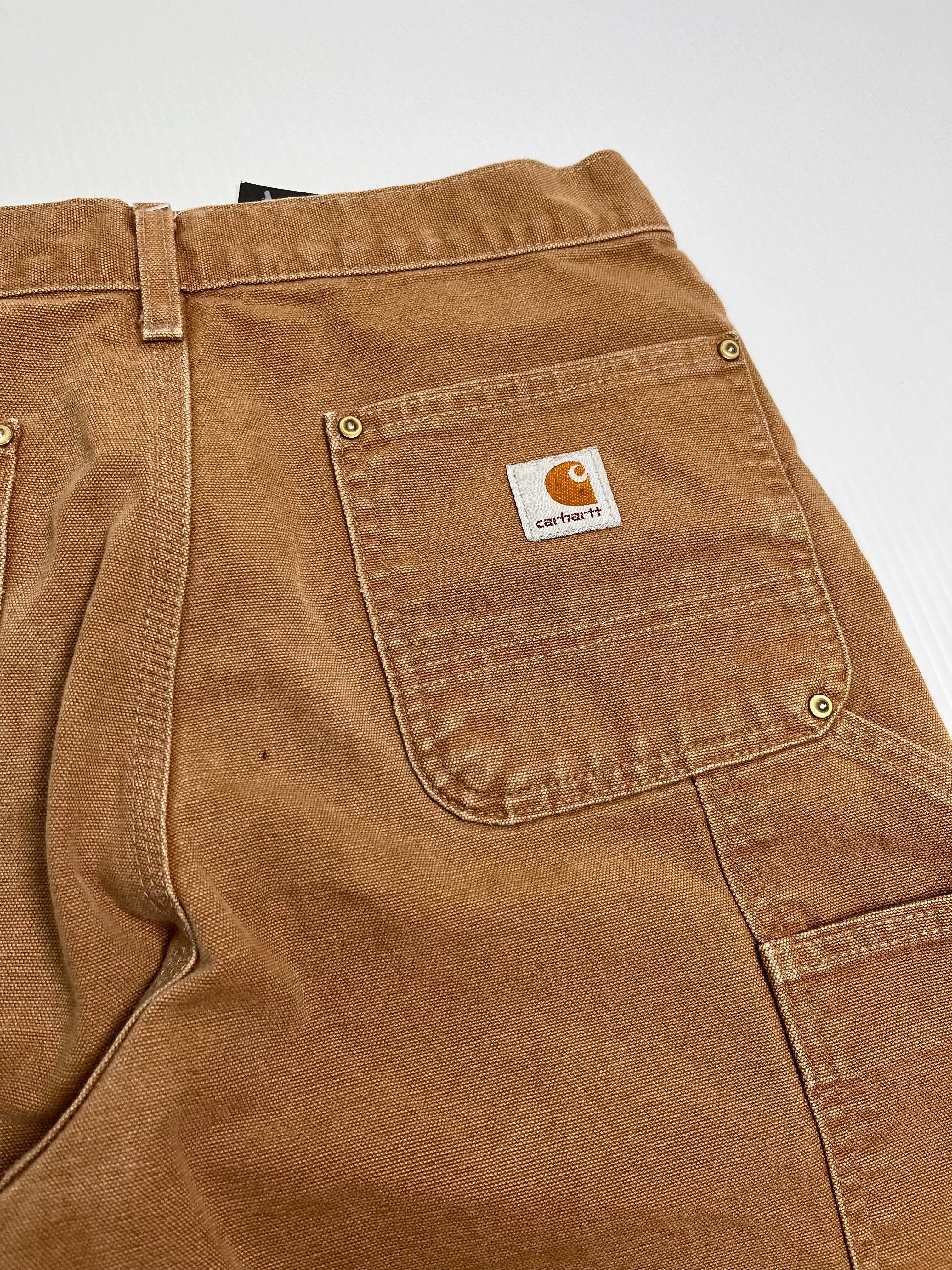 Vintage Carhartt Tan Double Knees 28