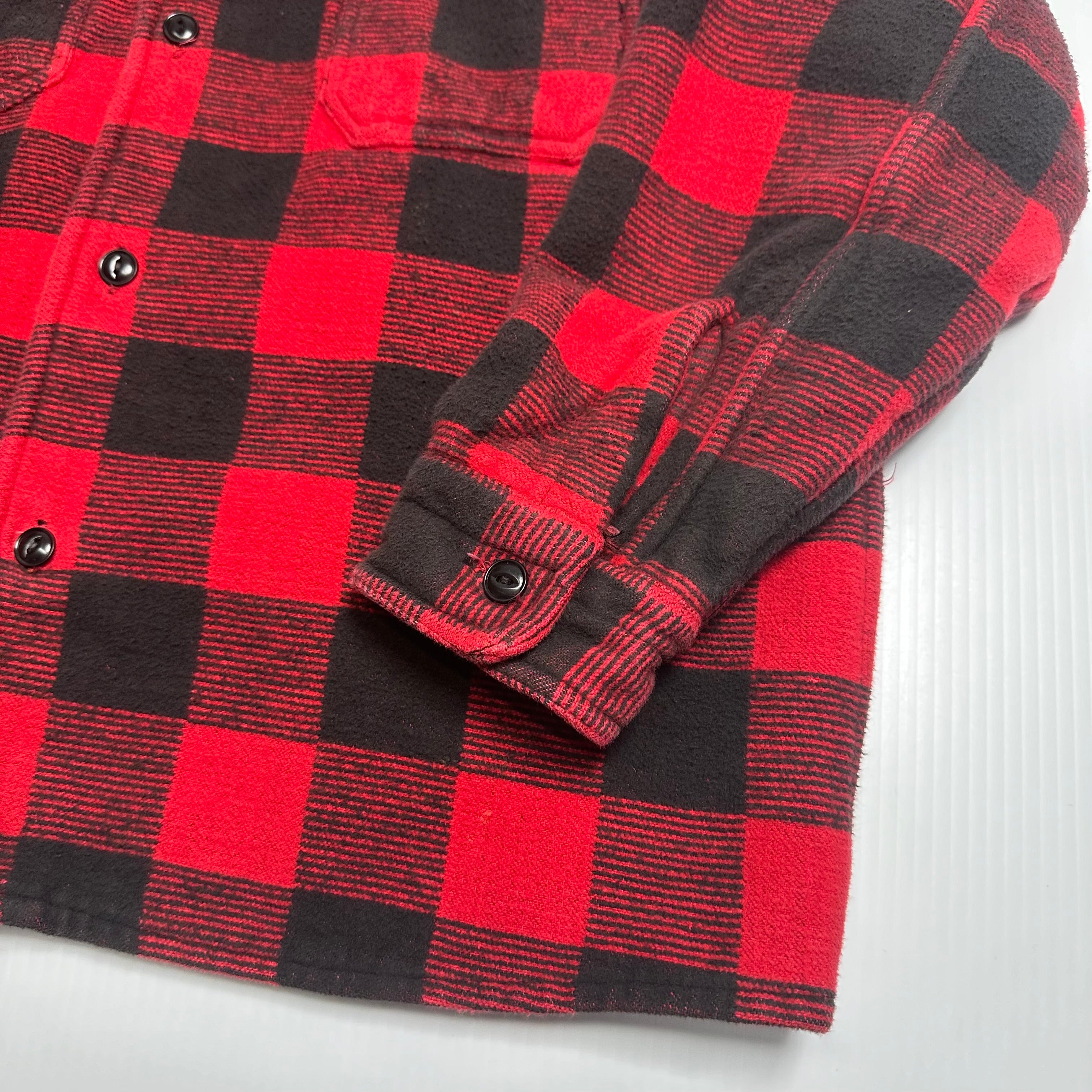 Vintage Champion Heavy Plaid Flannel L