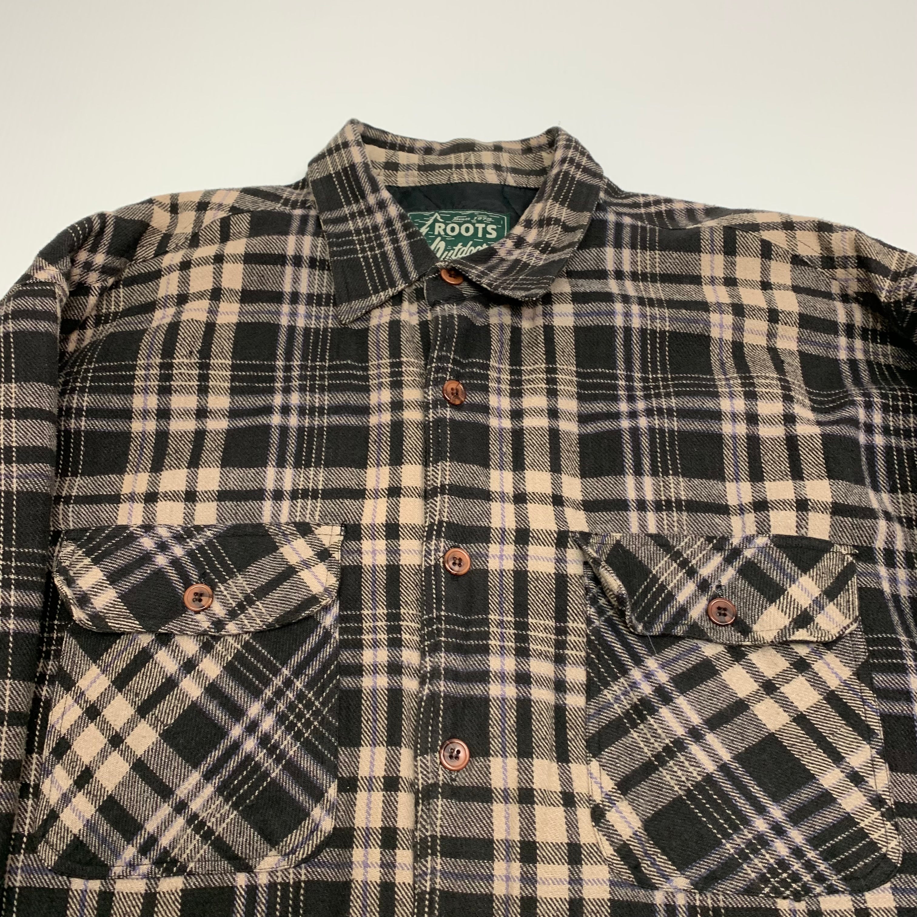 Vintage Roots Flannel Shacket XL