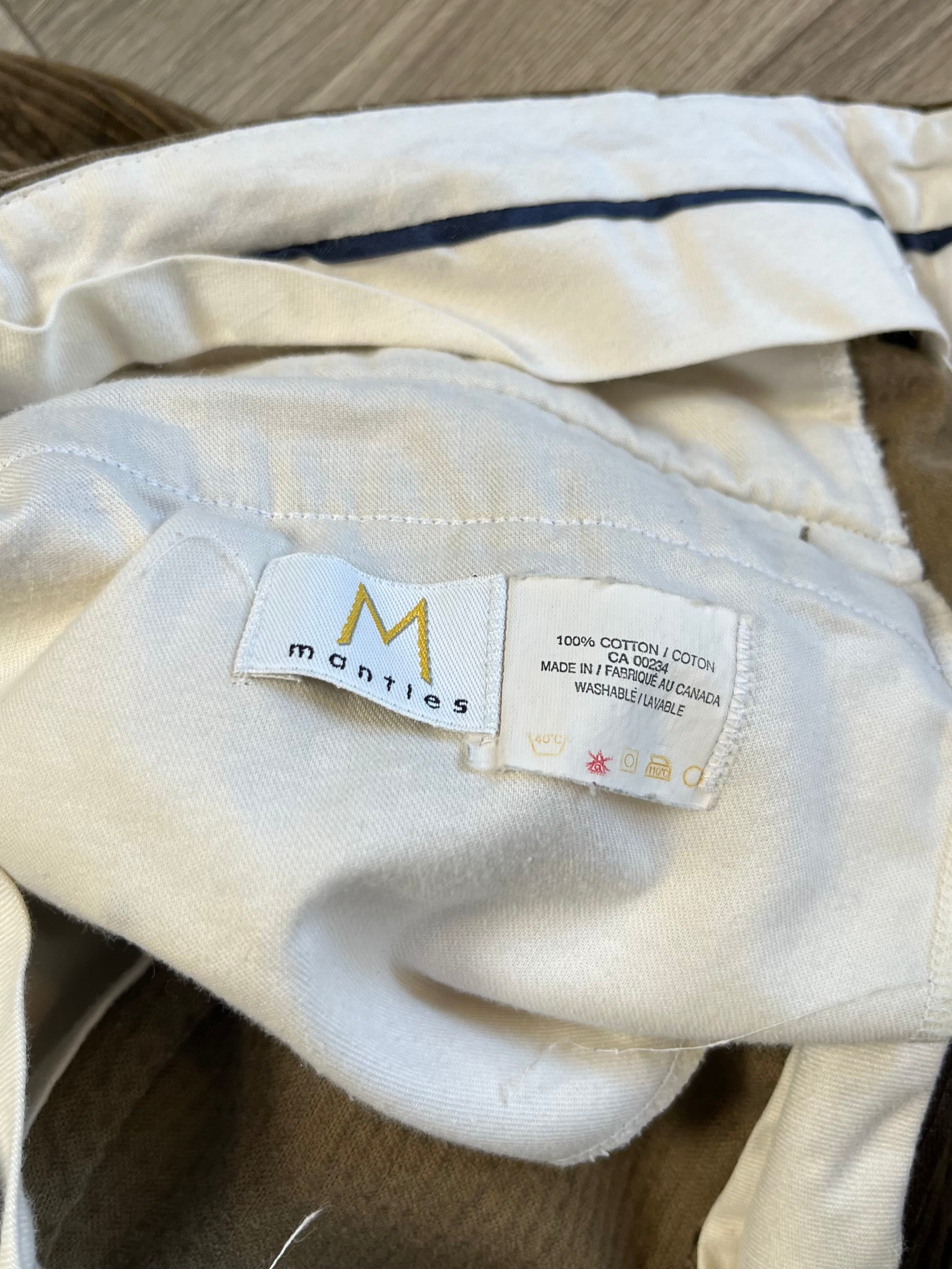 Vintage Mantles Corduroy Trousers 34
