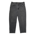 Vintage Levi's 634 Orange Tab Black Denim 34