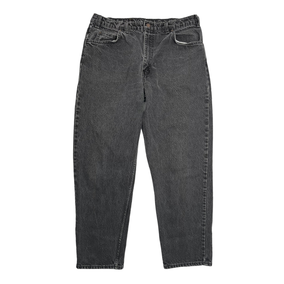 Vintage Levi's 634 Orange Tab Black Denim 34