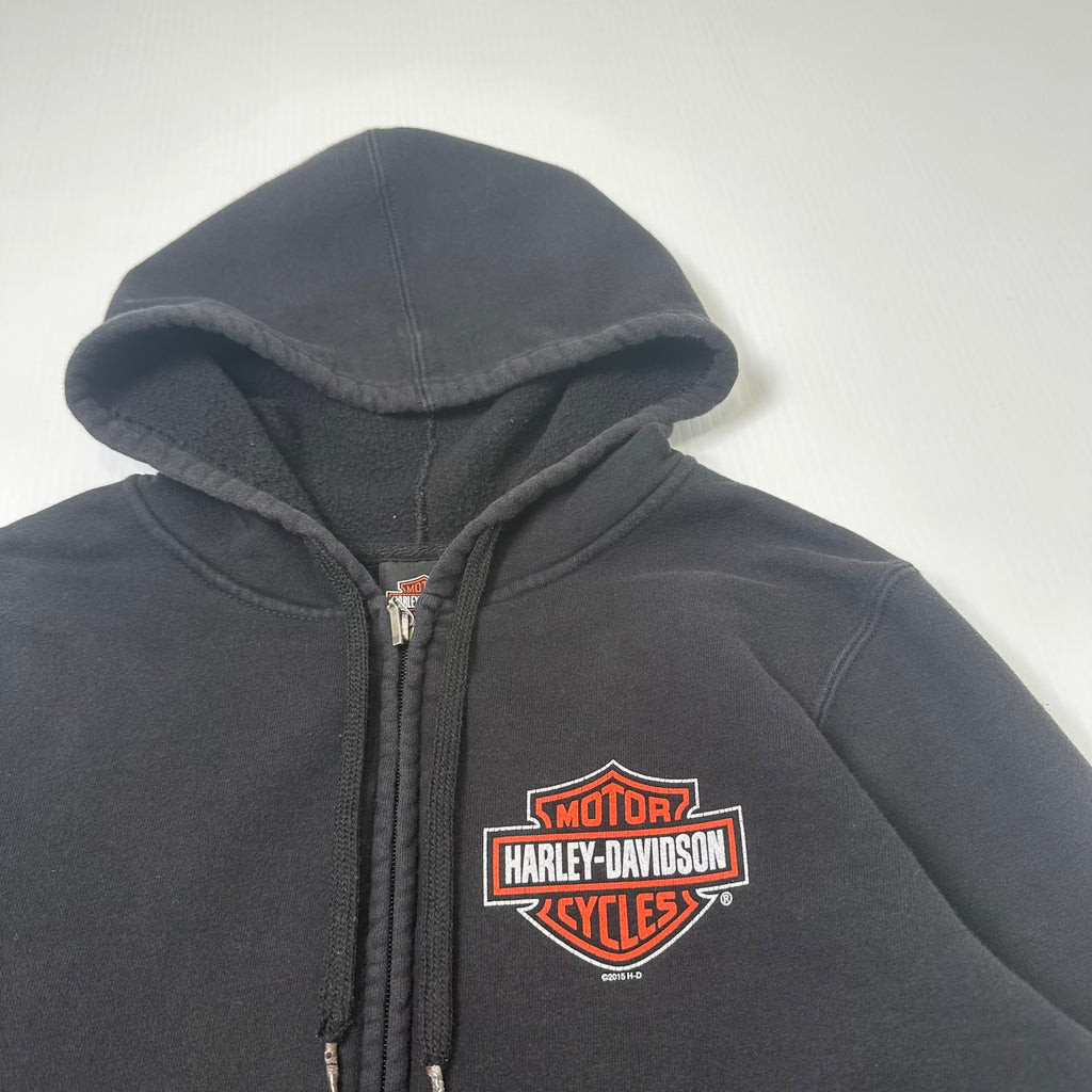 Harley Davidson Langley Zip Hoodie Women's XL