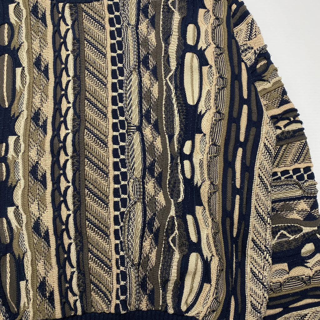 Vintage Protege 3D Knit Sweater XL