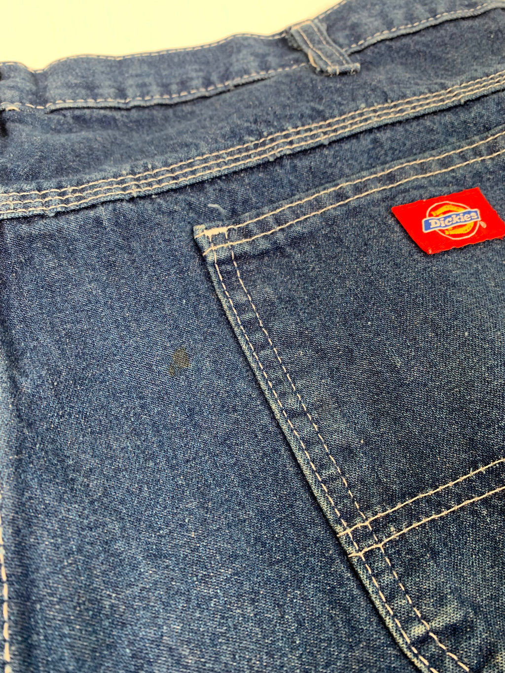 Vintage Dickies Dark Wash Carpenter Denim Shorts 36