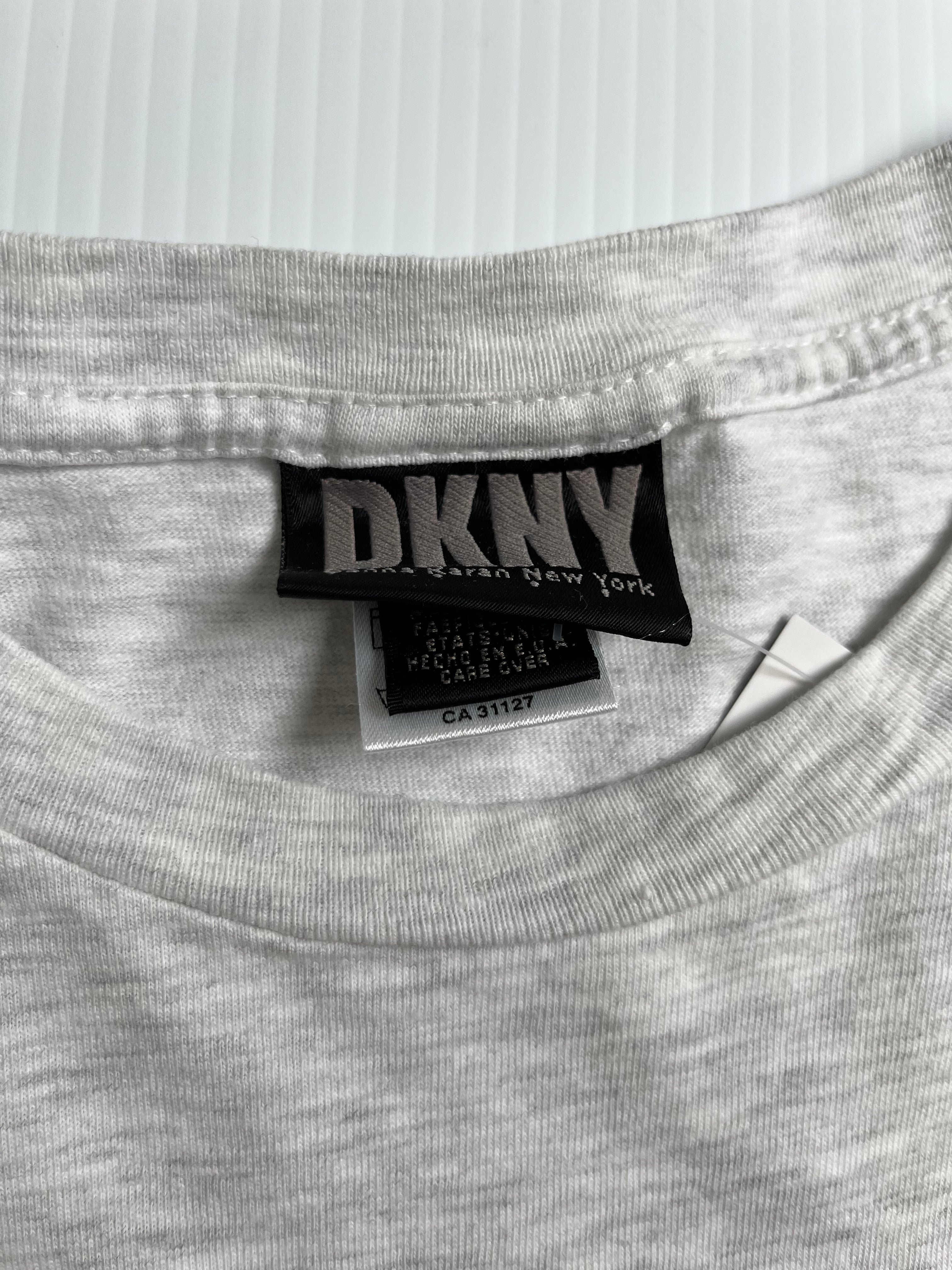 Vintage DKNY USA Brand Graphic Tee L