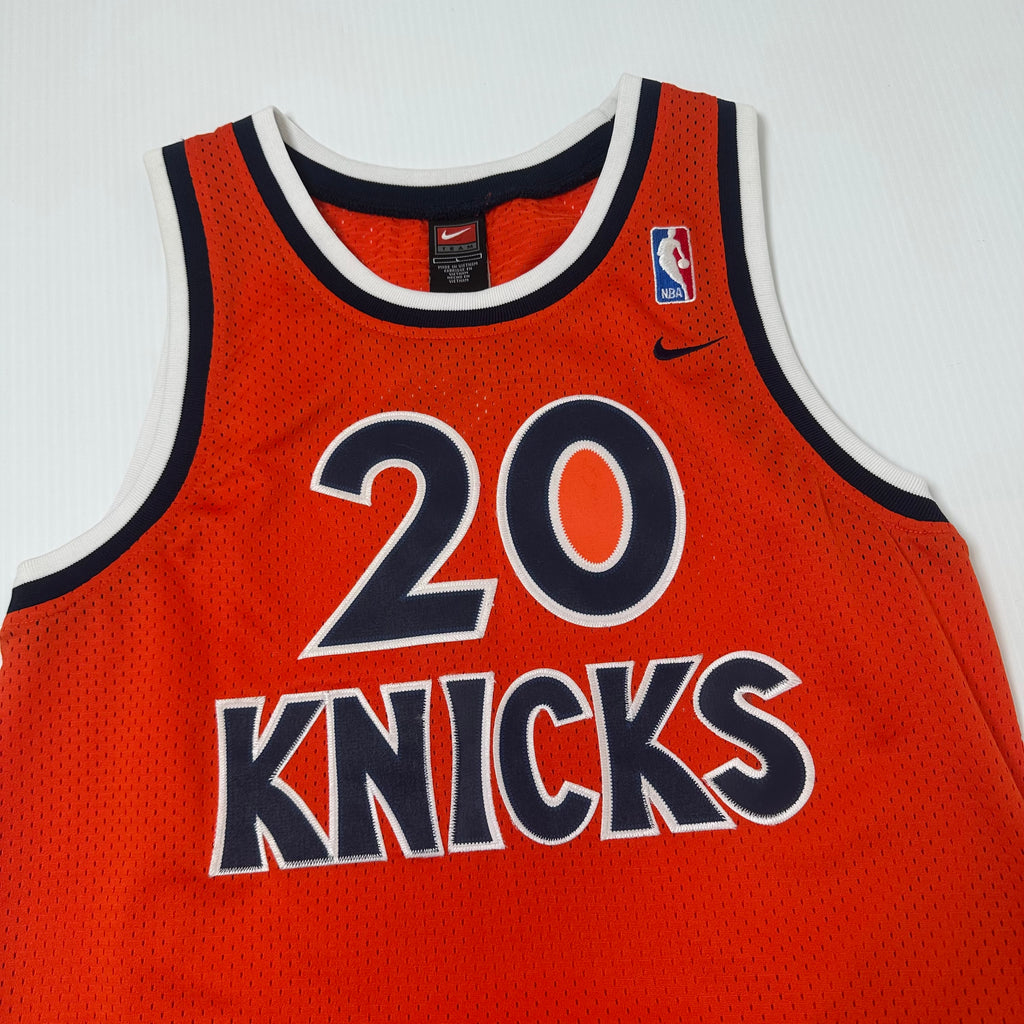 Vintage Nike New York Knicks Houston #20 NBA Jersey Youth L