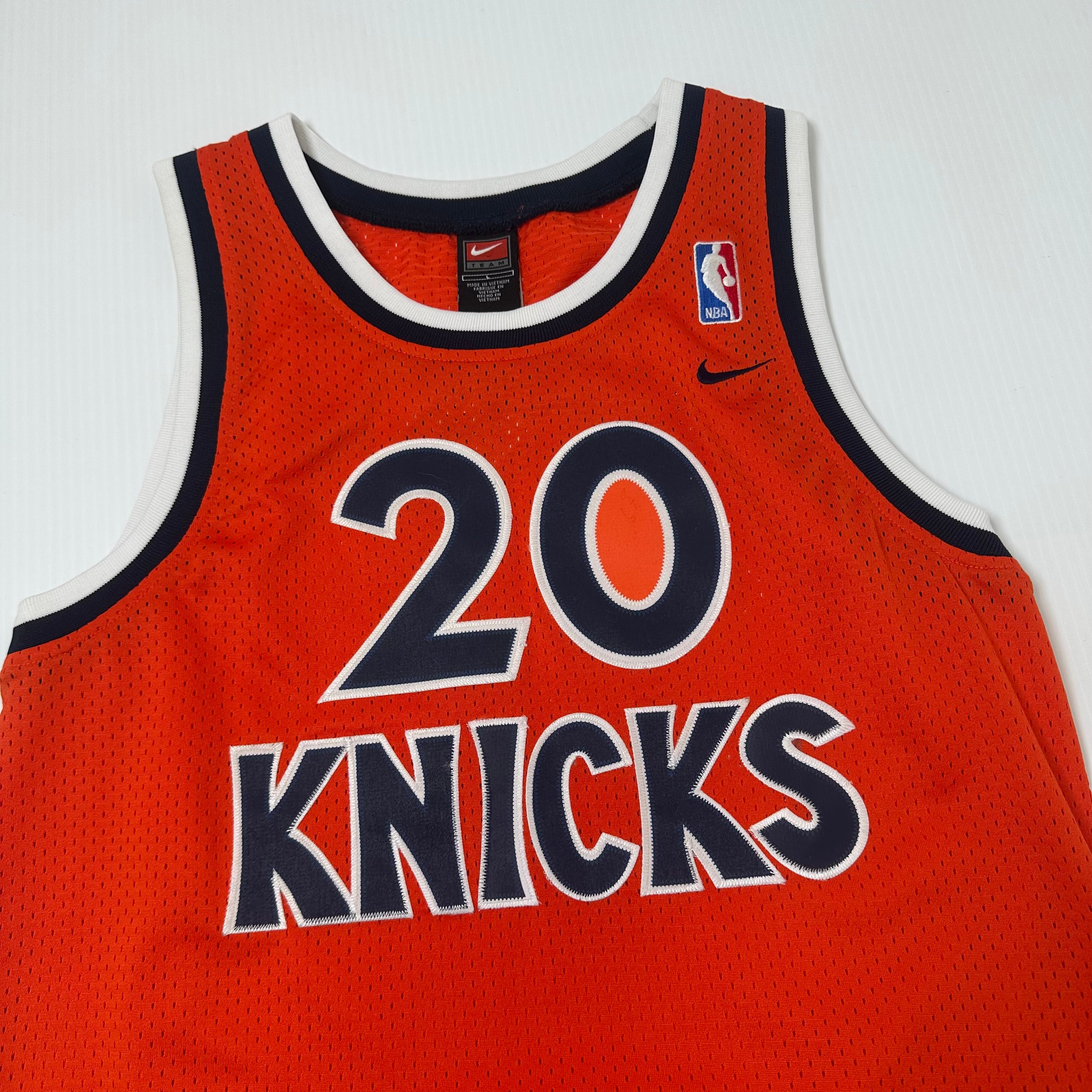 Vintage Nike New York Knicks Houston #20 NBA Jersey Youth L
