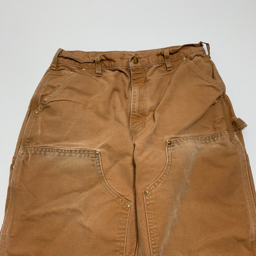 Vintage Tan Carhartt Double Knee Denim 31