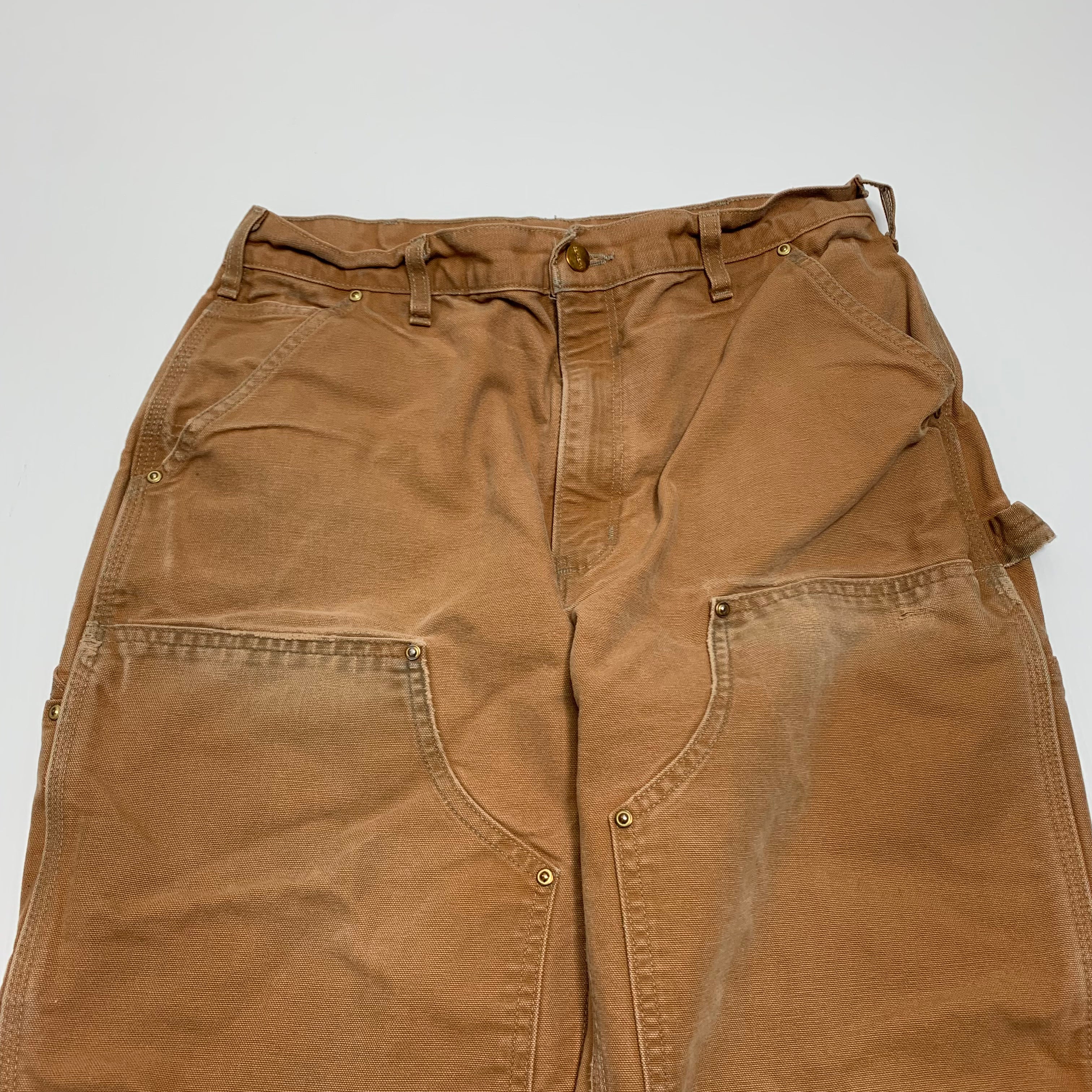 Vintage Tan Carhartt Double Knee Denim 31
