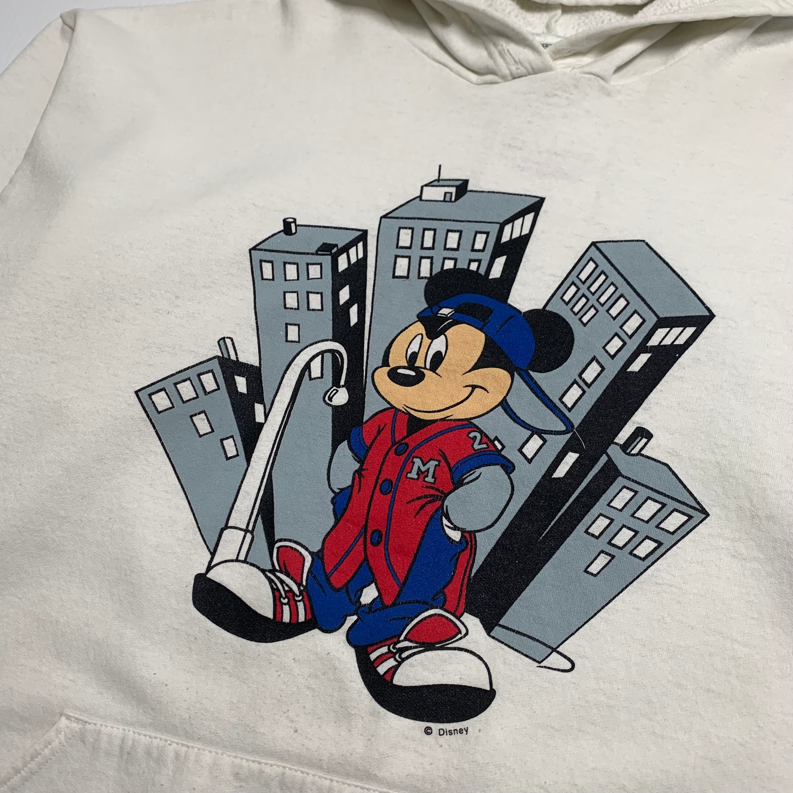 90s Mickey Mouse Graphic Hoodie M