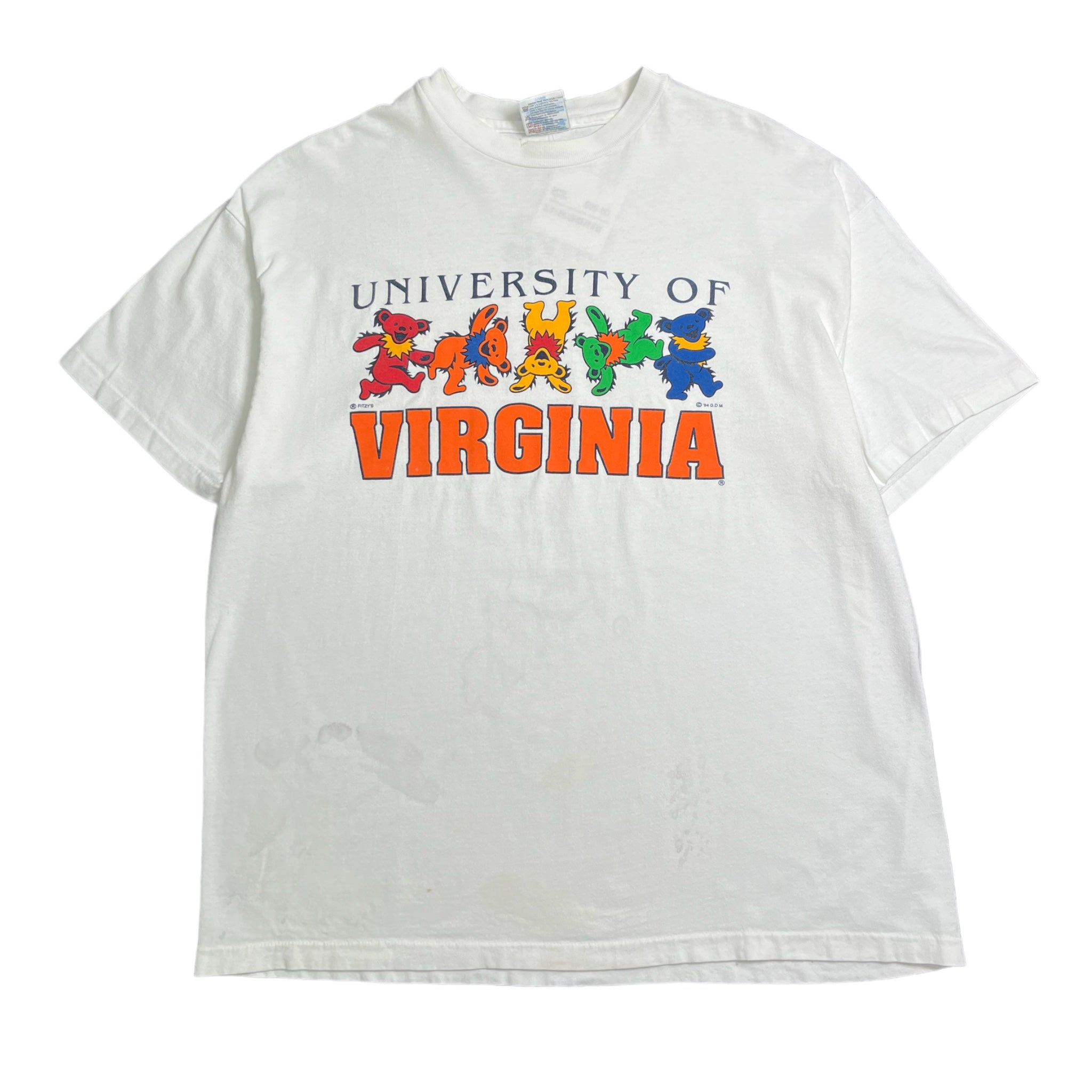 1994 Grateful Dead University of Virginia Tee XL