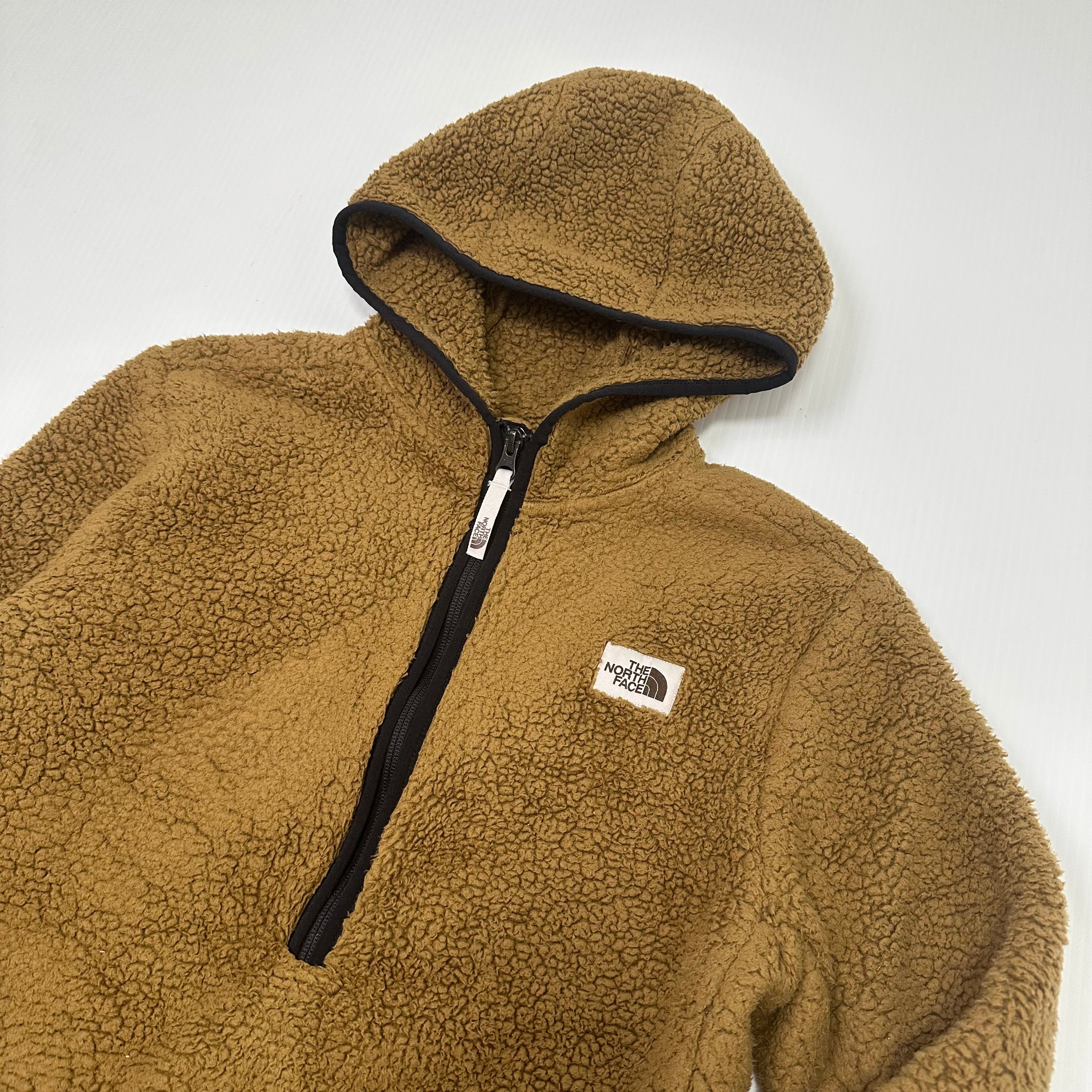 The North Face Sherpa Fleece Anorak Hoodie Youth XL