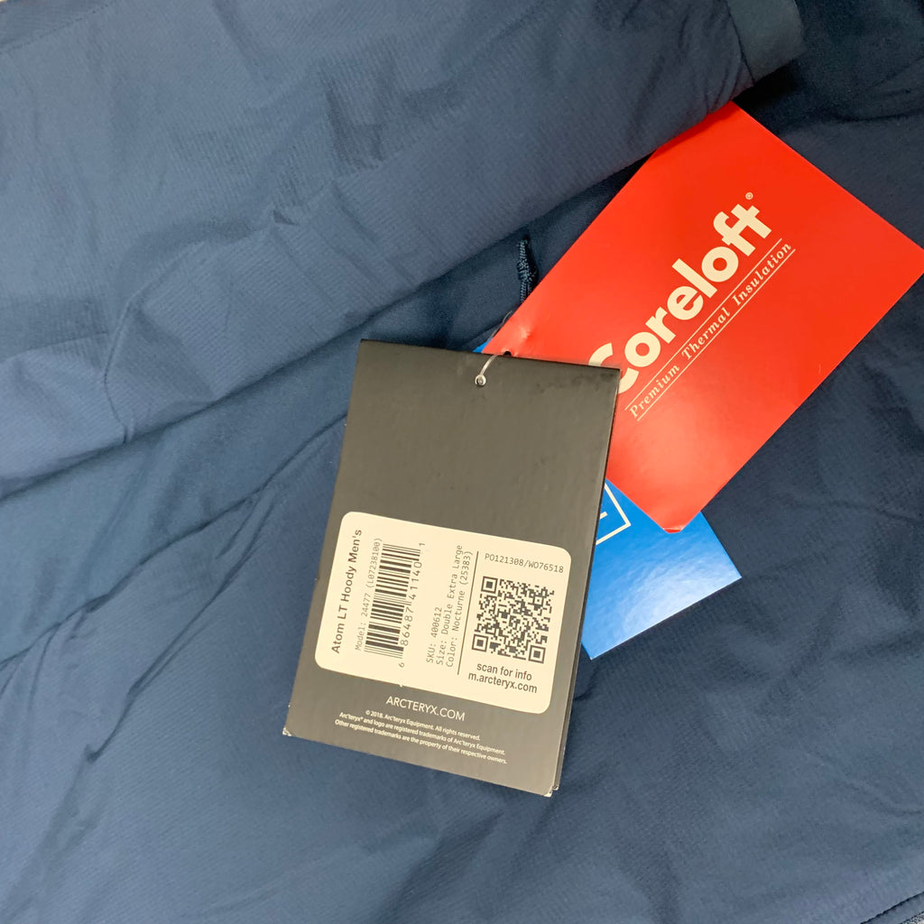 NWT Arc’teryx Atom LT Hoodie XXL
