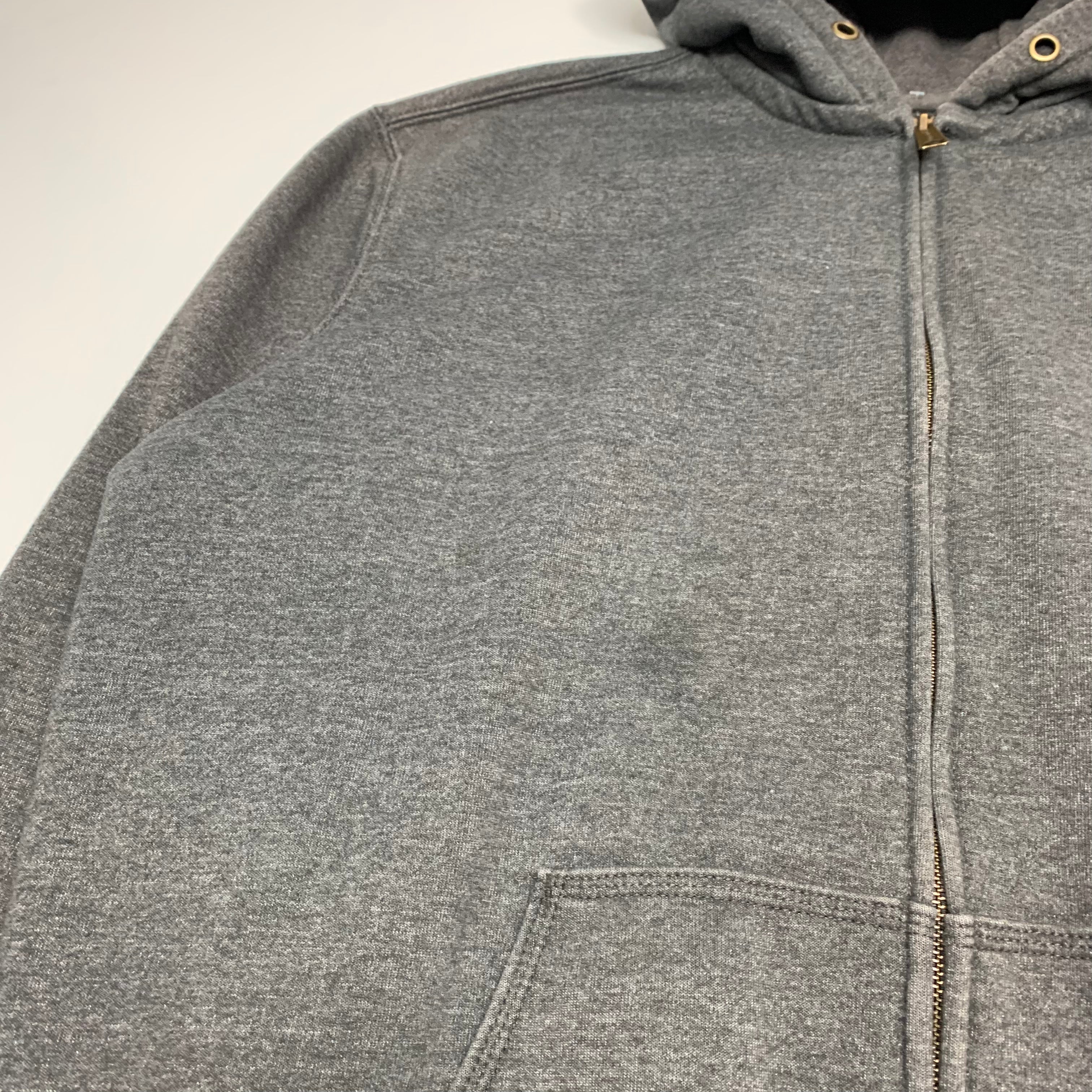 Carhartt Grey Rain Defender Zip Up Hoodie XL