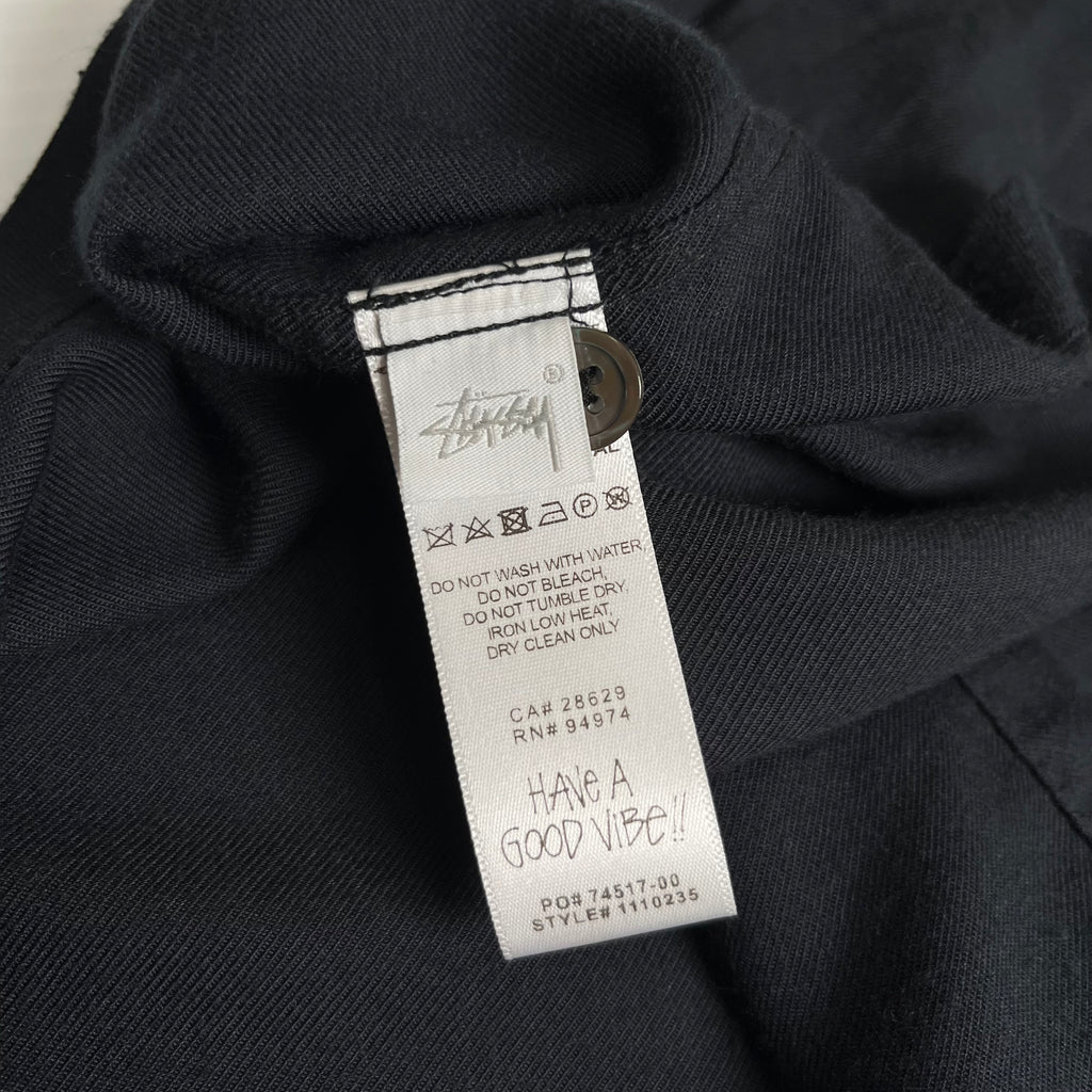Stussy Contrast Shirt Short Sleeve Button Up Shirt M