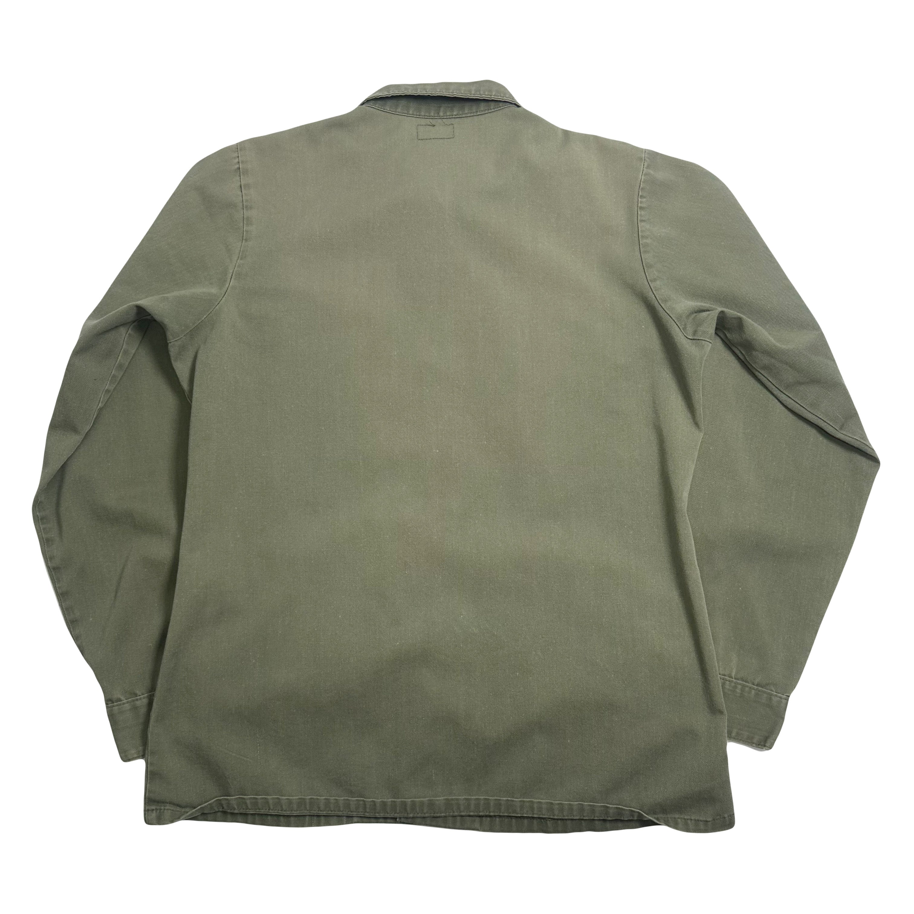 Vintage OG-507 Military Button Up Shirt L