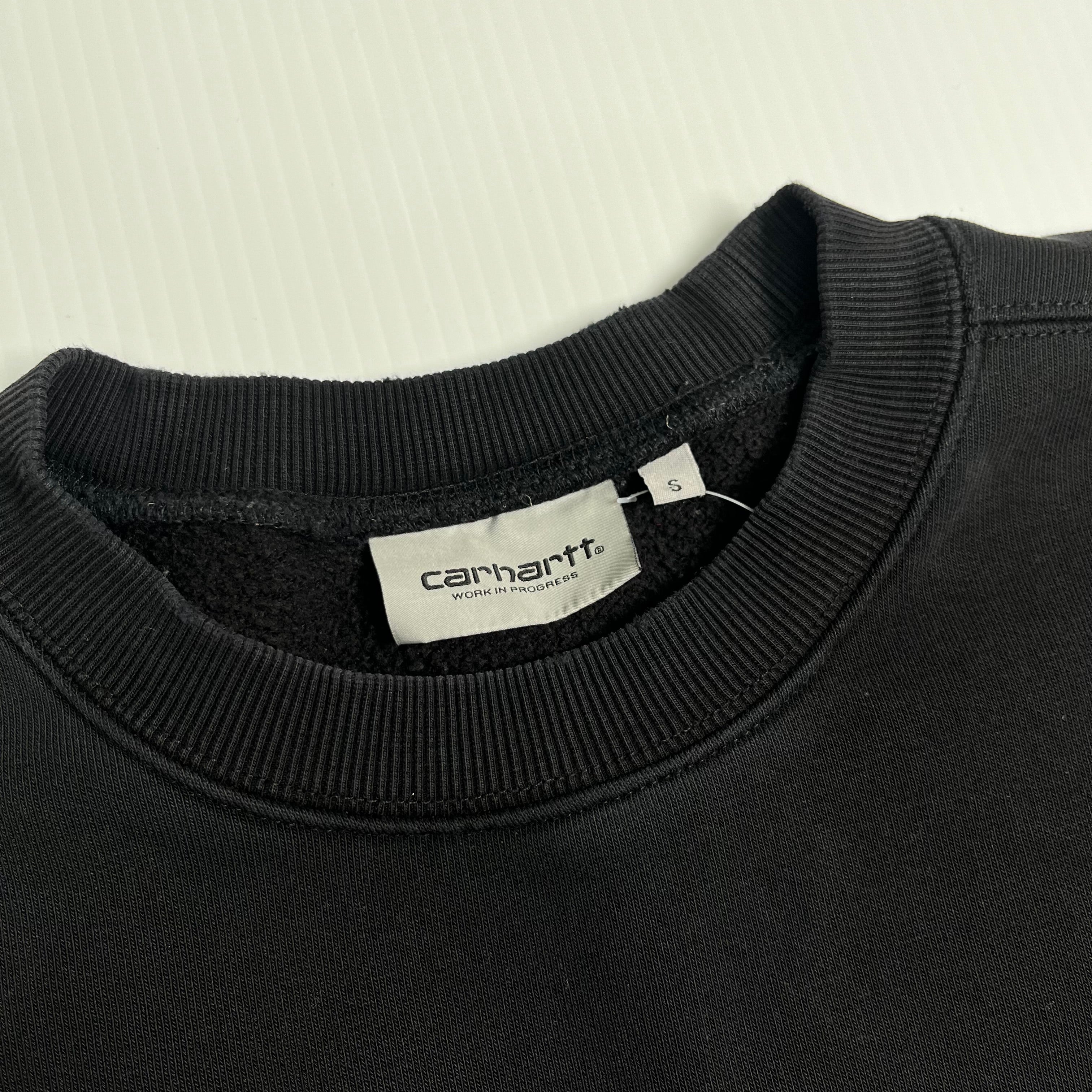 Carhartt Work In Progress Spellout Crewneck S