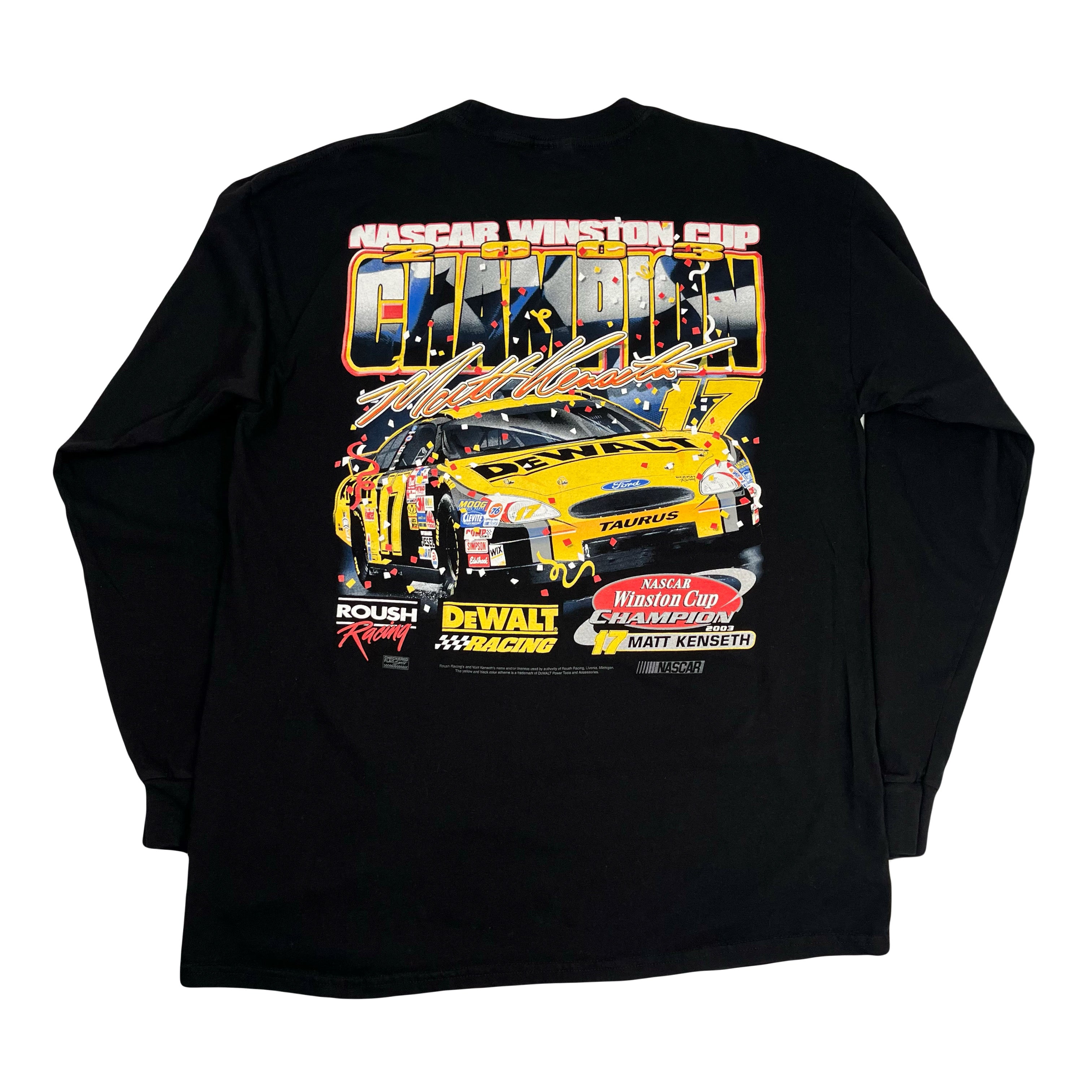 2003 NASCAR Winston Cup Matt Kenseth Longsleeve Shirt XL