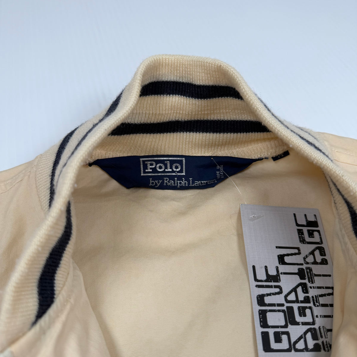 Vintage Polo Ralph Lauren Badge Logo Light Jacket M