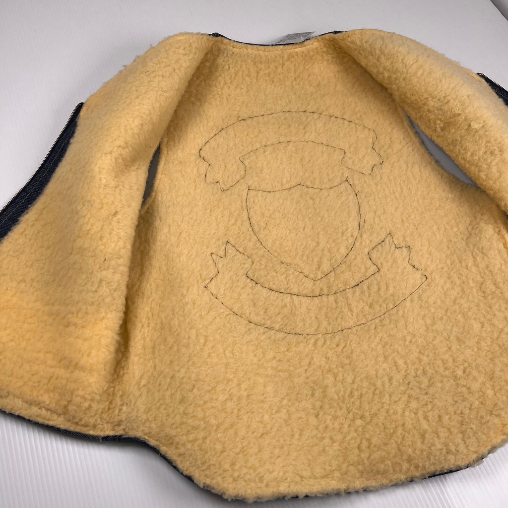 Vintage Carhartt Sherpa Lined Denim Vest L