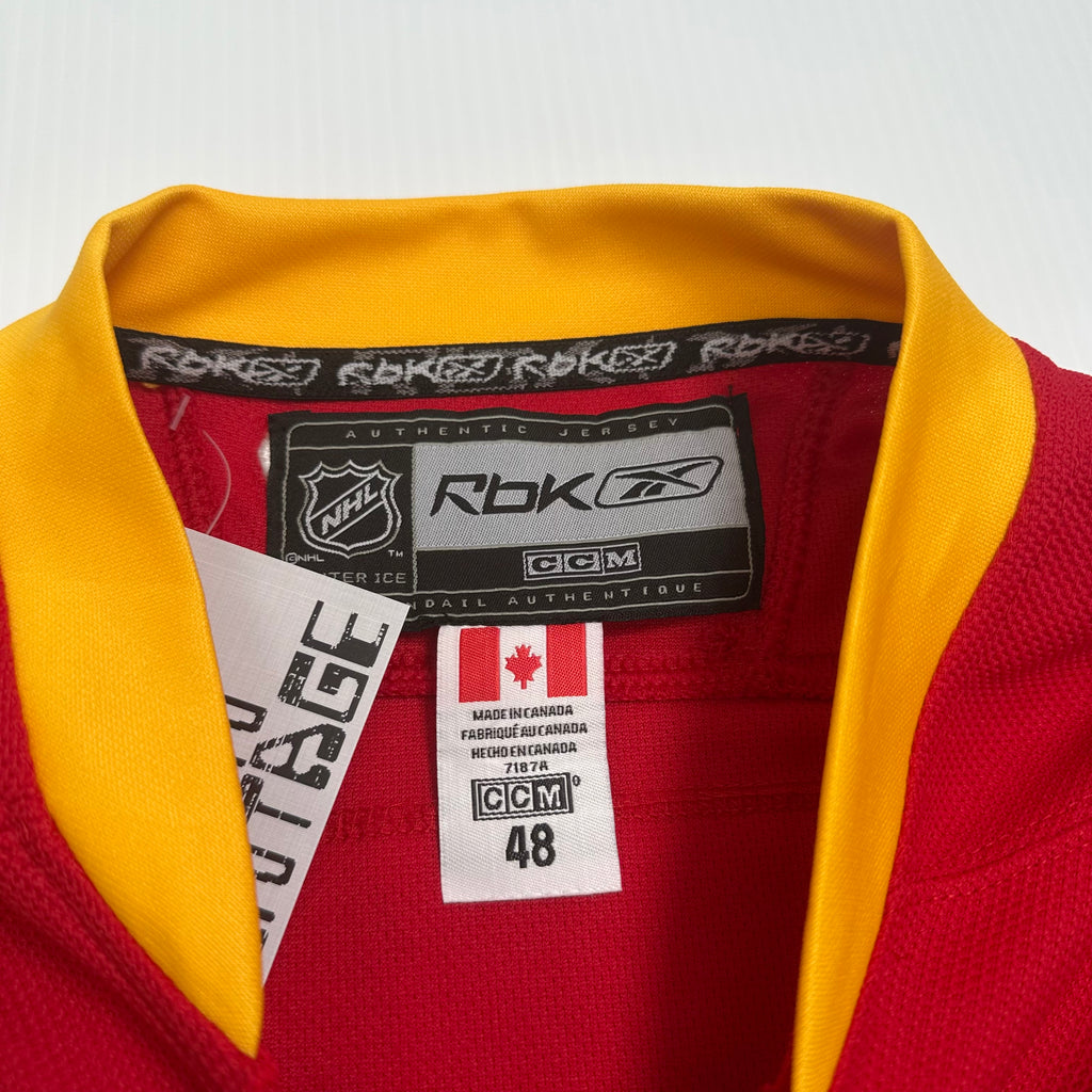 Reebok Calgary Flames Heritage Classic NHL Bouwmeester #4 Jersey 48