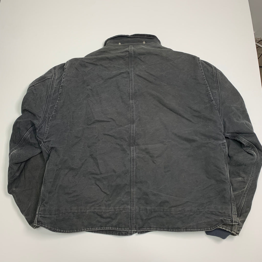 Carhartt Dark Grey Sherpa Lined Jacket XXL