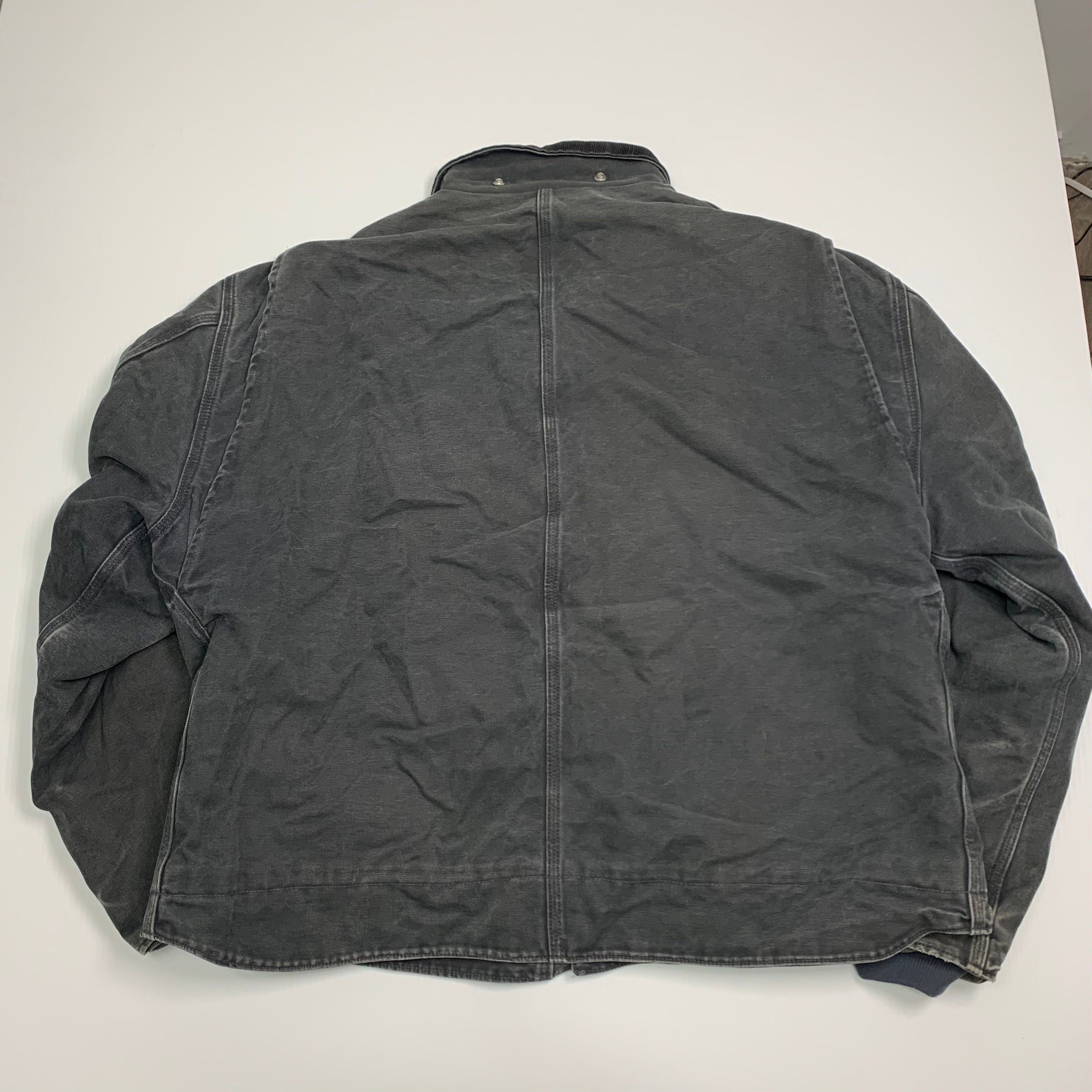 Carhartt Dark Grey Sherpa Lined Jacket XXL