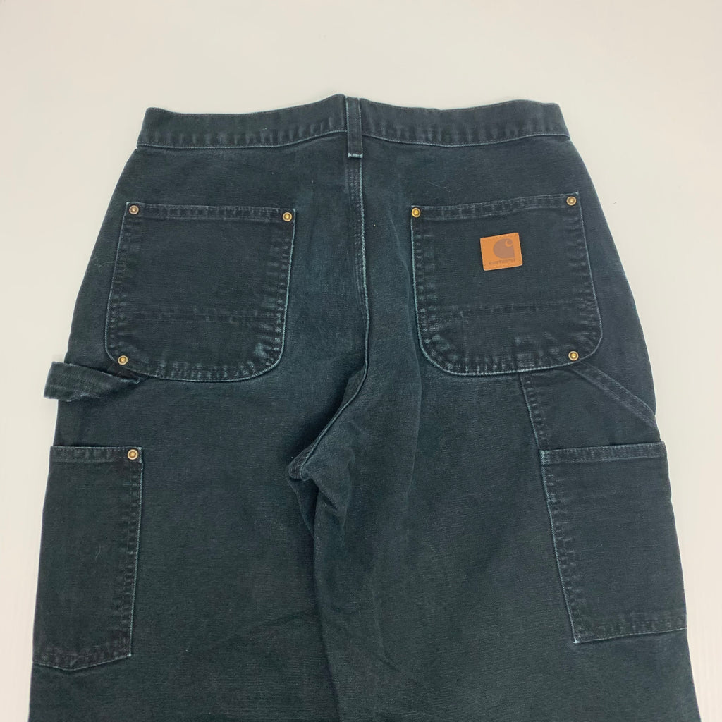 Carhartt Black Double Knee Denim 30x30 0717
