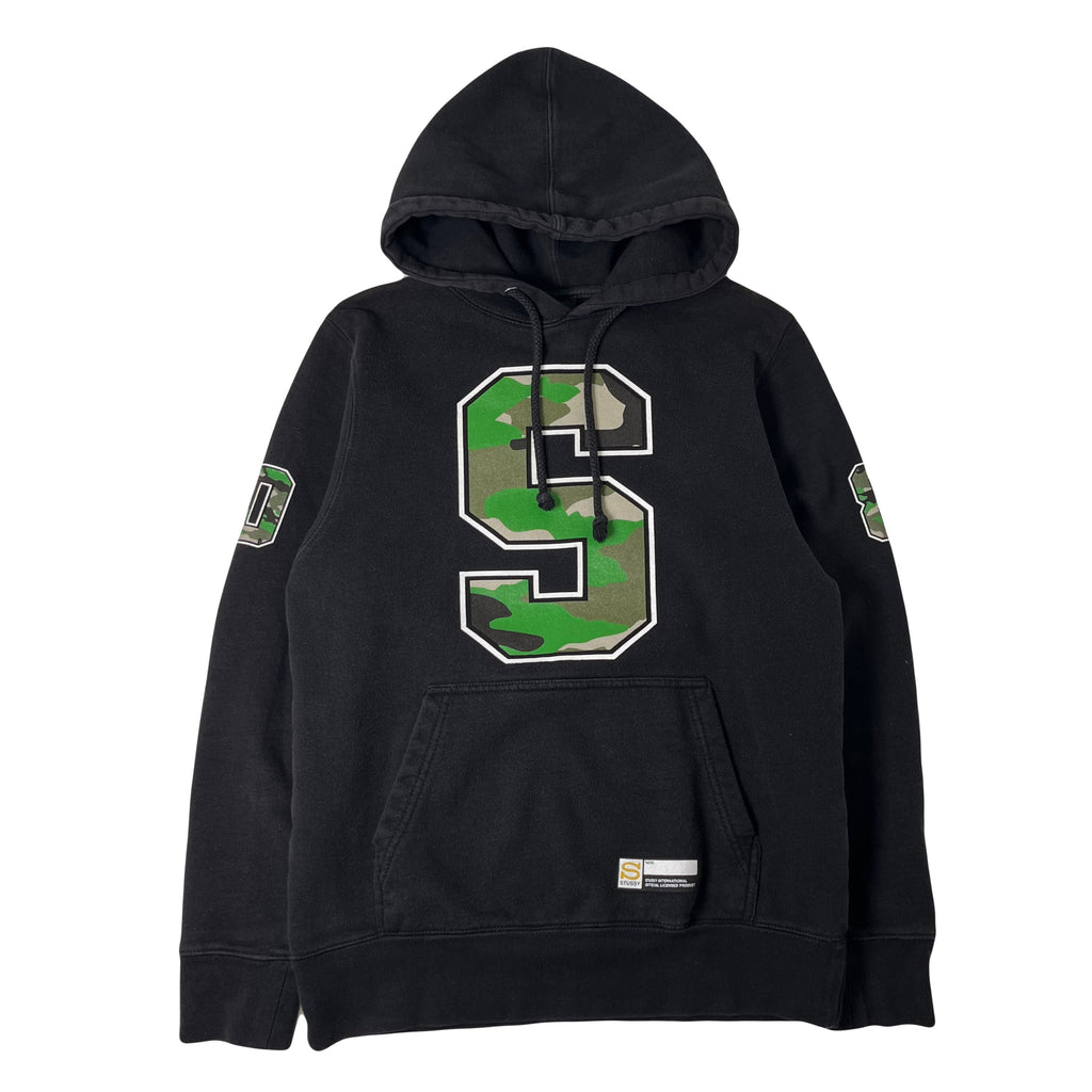 Stussy Camo Logo Hoodie S