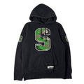 Stussy Camo Logo Hoodie S