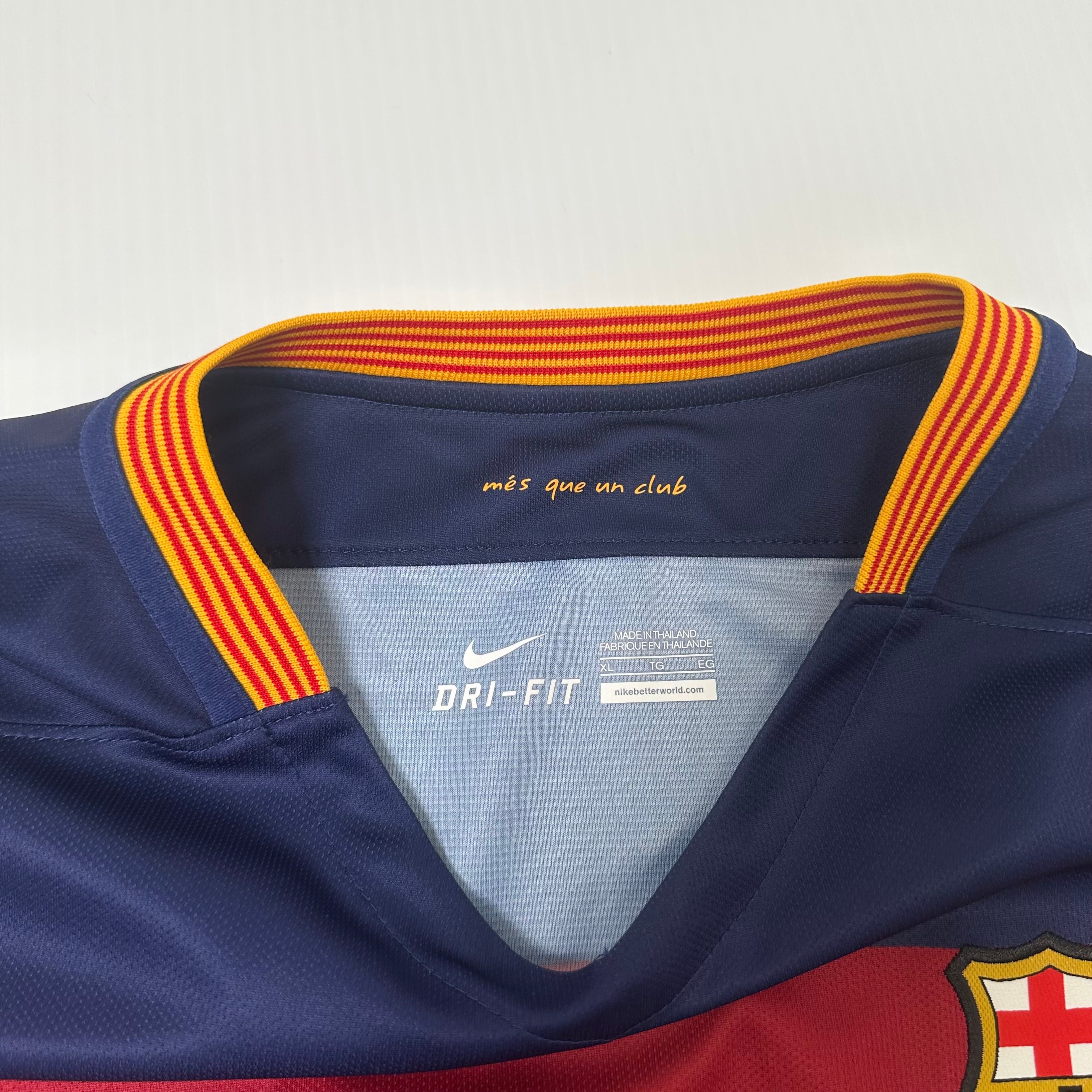 2015-16 Nike FC Barcelona Home Kit XL