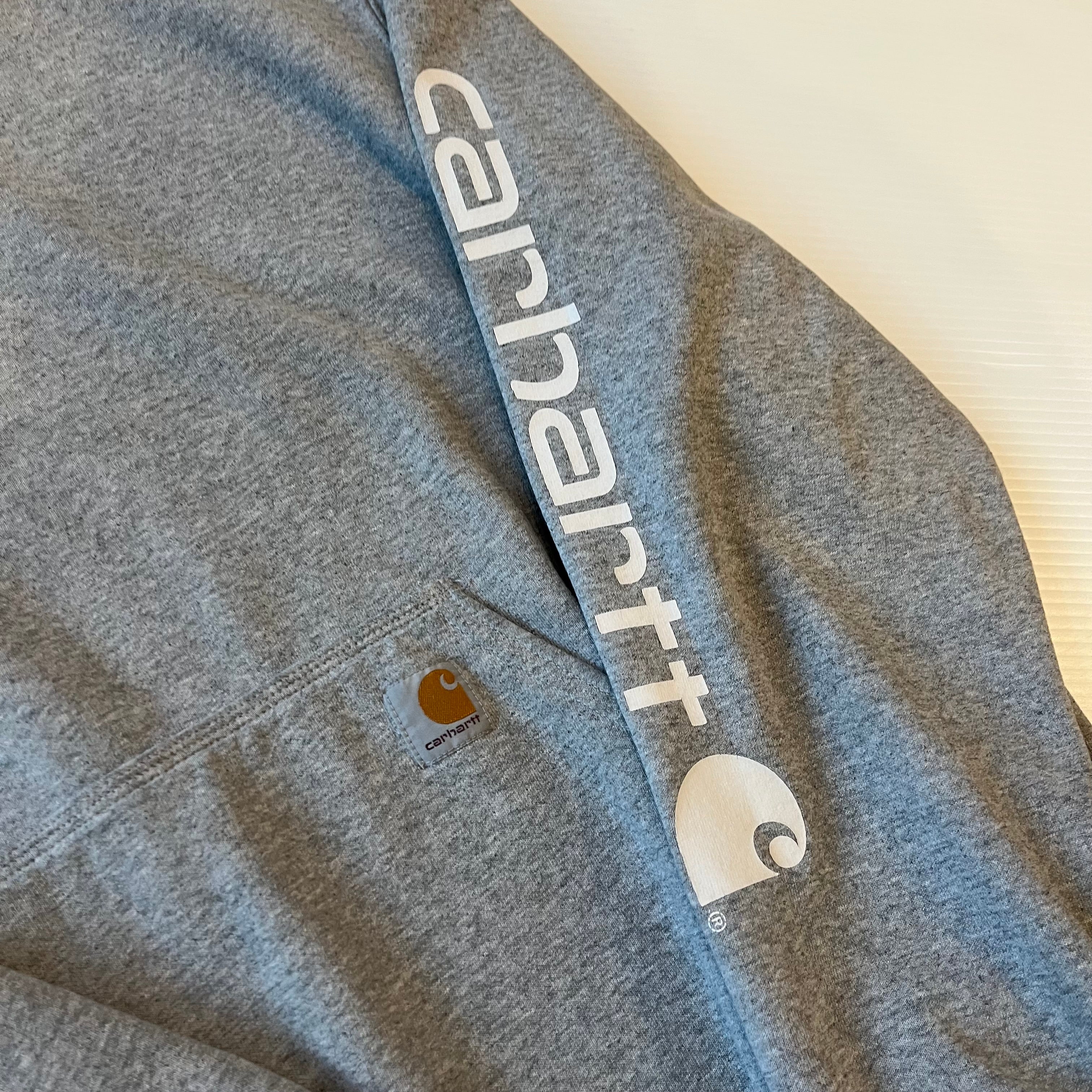 Carhartt Arm Spellout Hoodie L