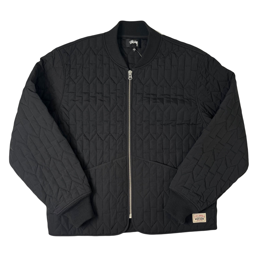 Stussy Micro S Puff Full Zip Bomber Jacket L