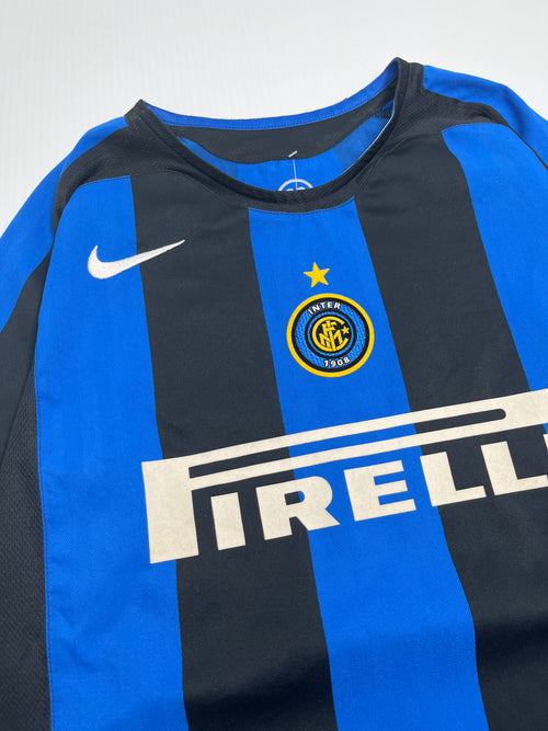 '05-'06 Nike Inter Milan Home Kit Youth L