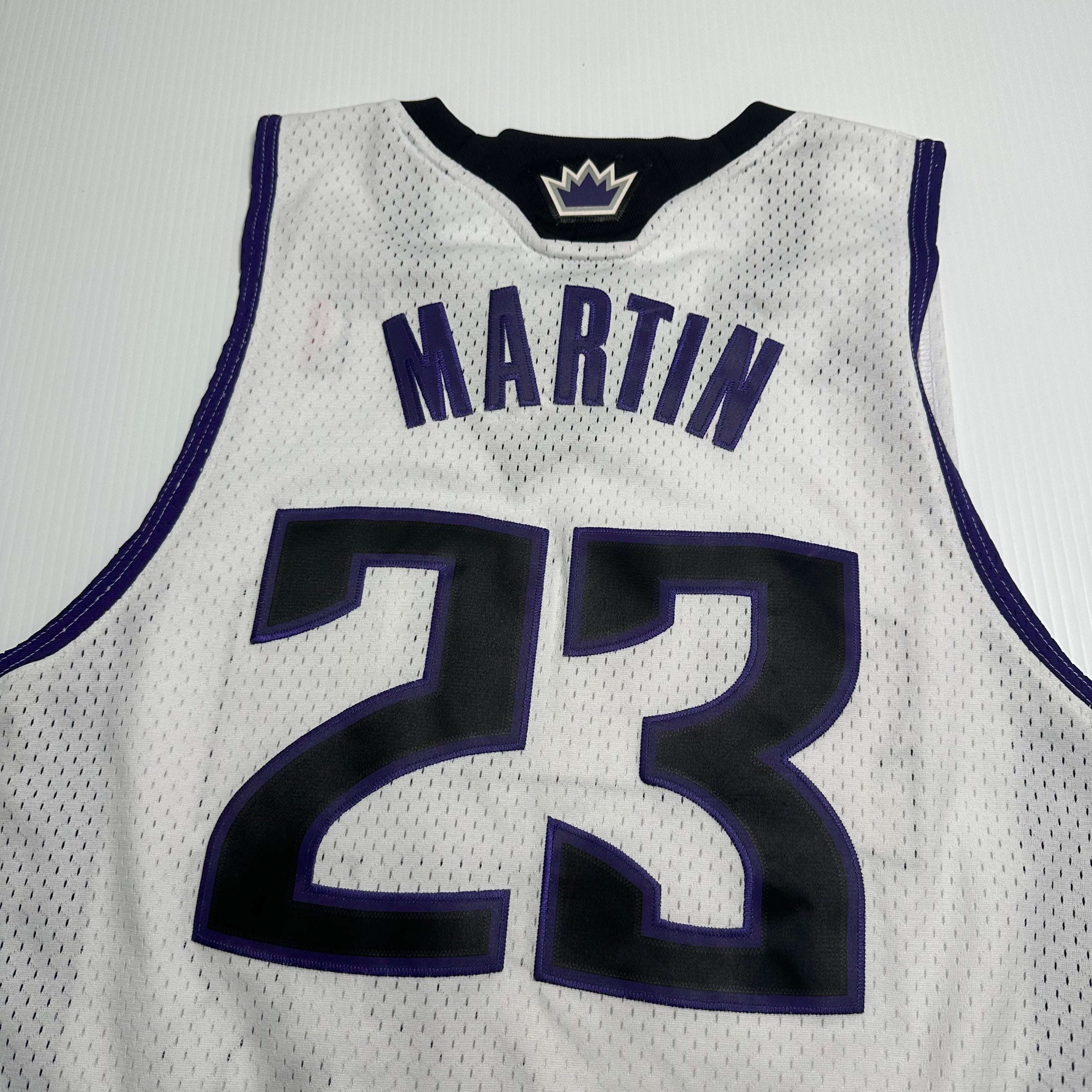 Adidas Sacramento Kings Kevin Martin Jersey L