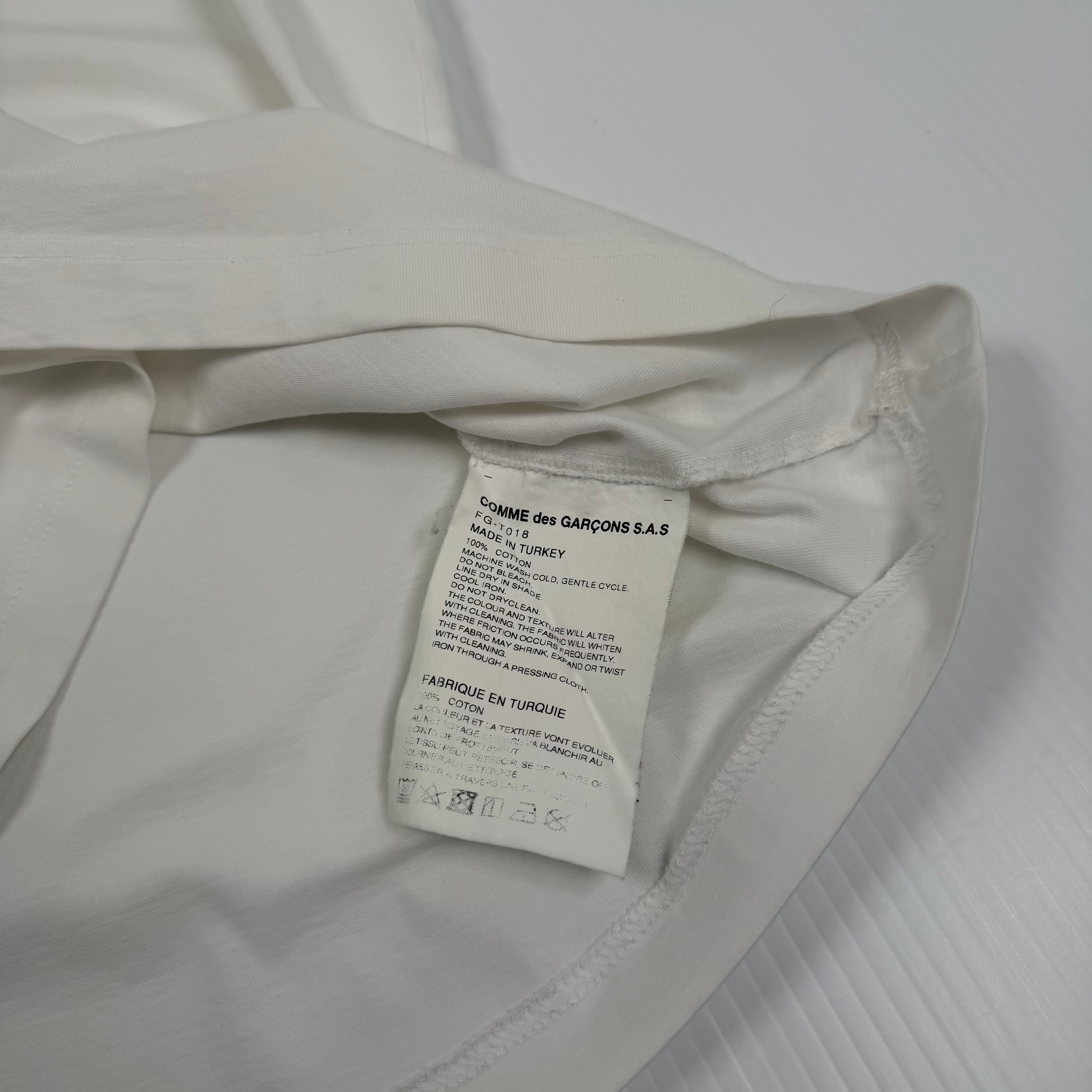 Comme Des Garcons Mini Logo Shirt L