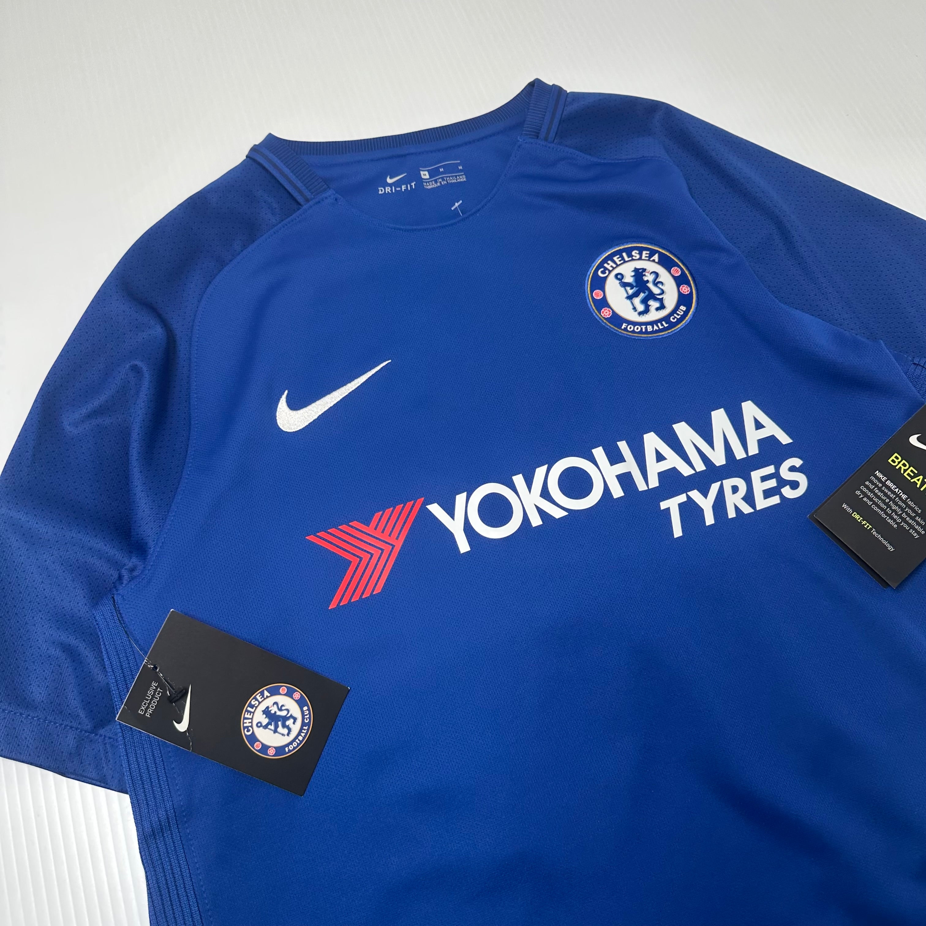 2017 Nike x Chelsea FC Hazard Home Jersey M