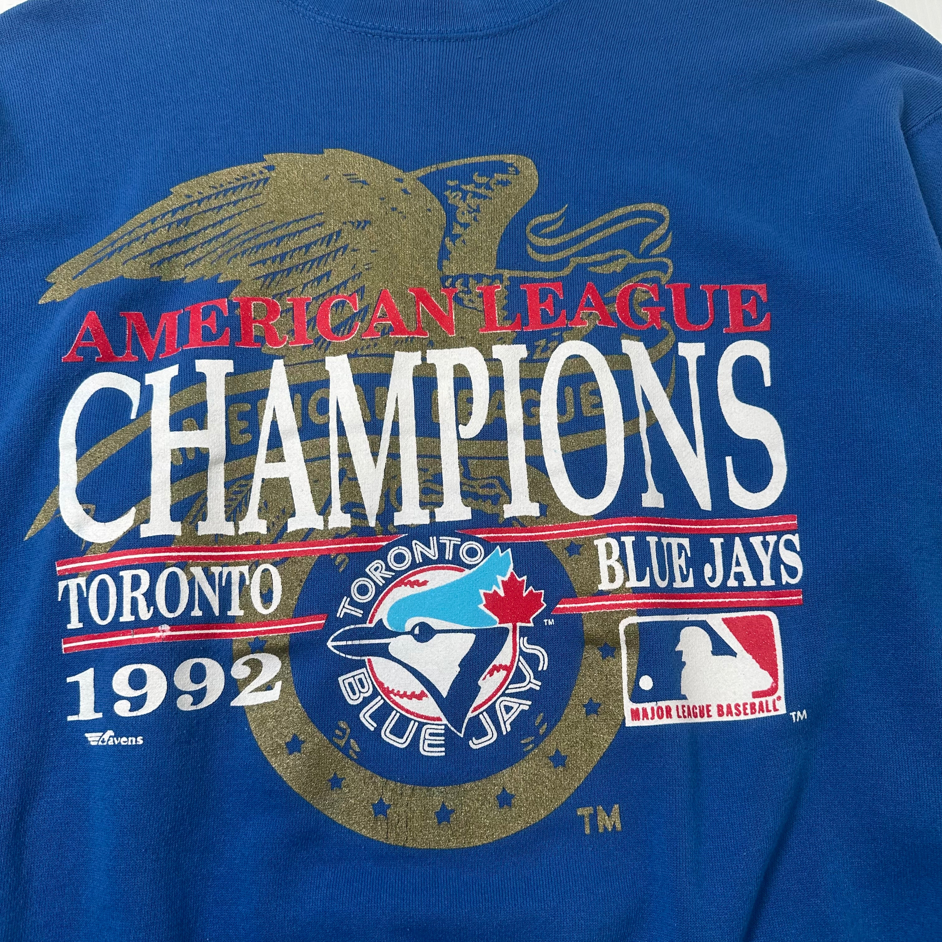 1993 Toronto Blue Jays AL Champions MLB Crewneck L