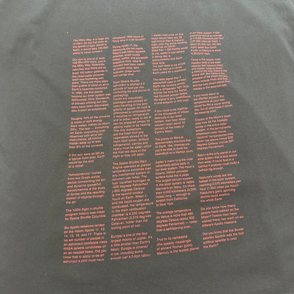 Heron Preston NASA Text Graphic Tee L