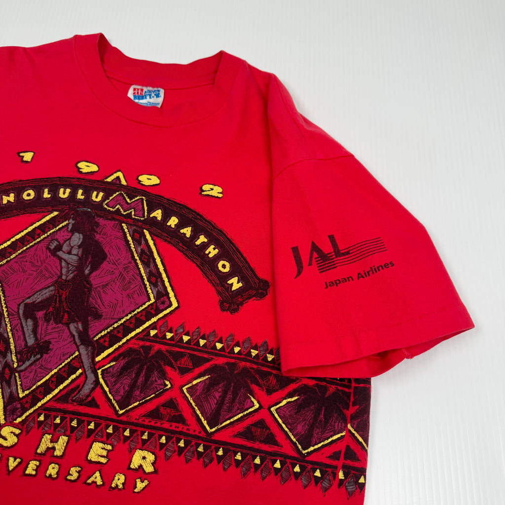 1992 Honolulu Marathon Finisher Tee L