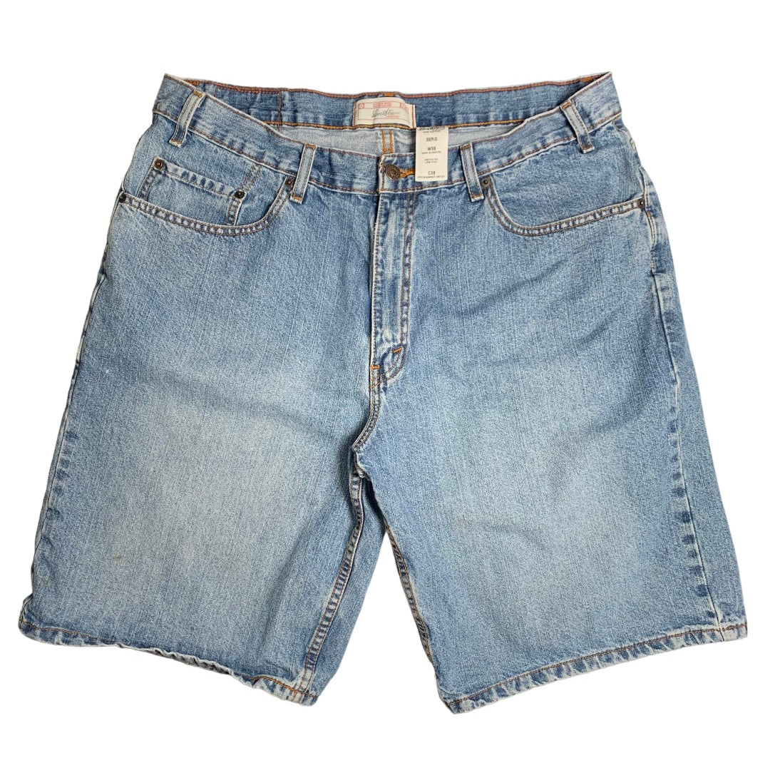 Levi's Faded Baggy Denim Shorts 37