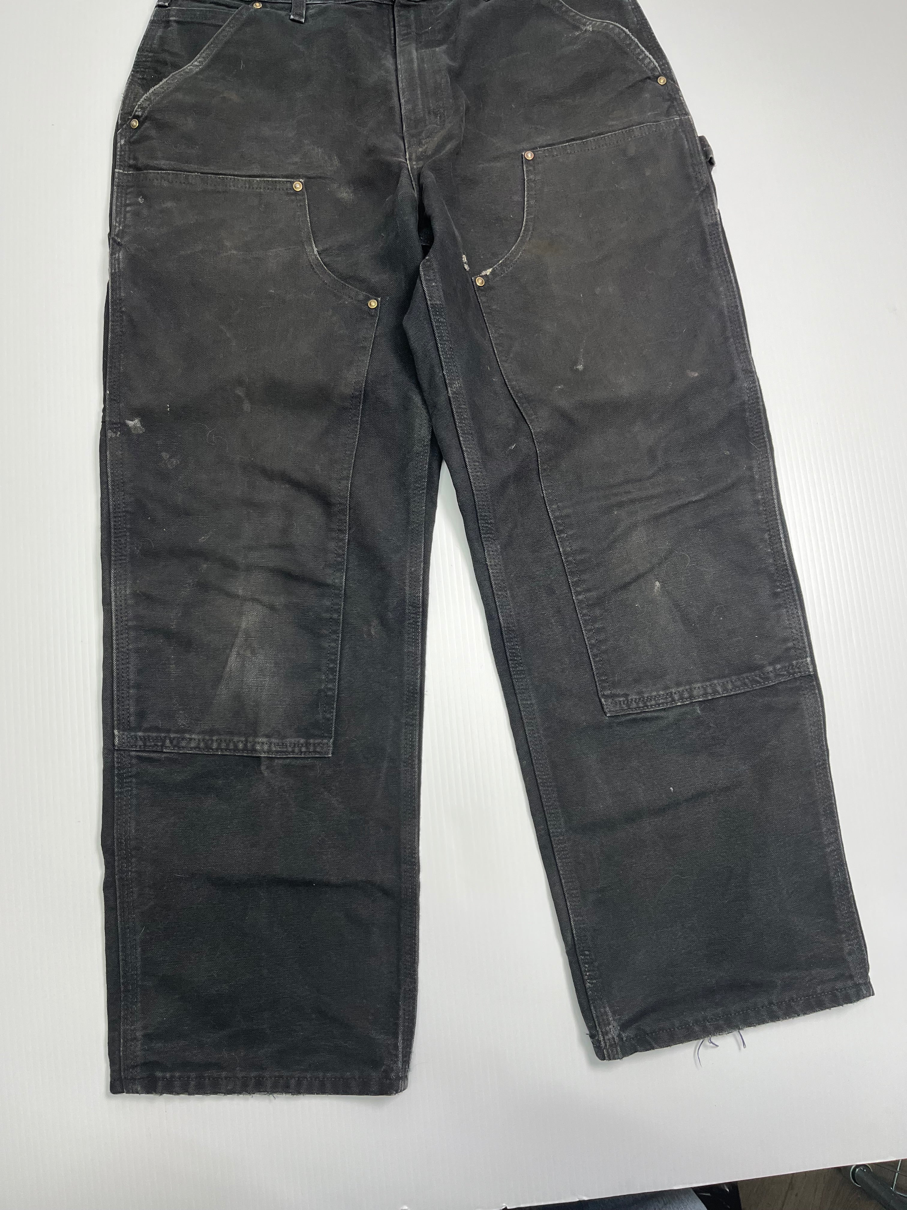 Carhartt Black Double Knees 33