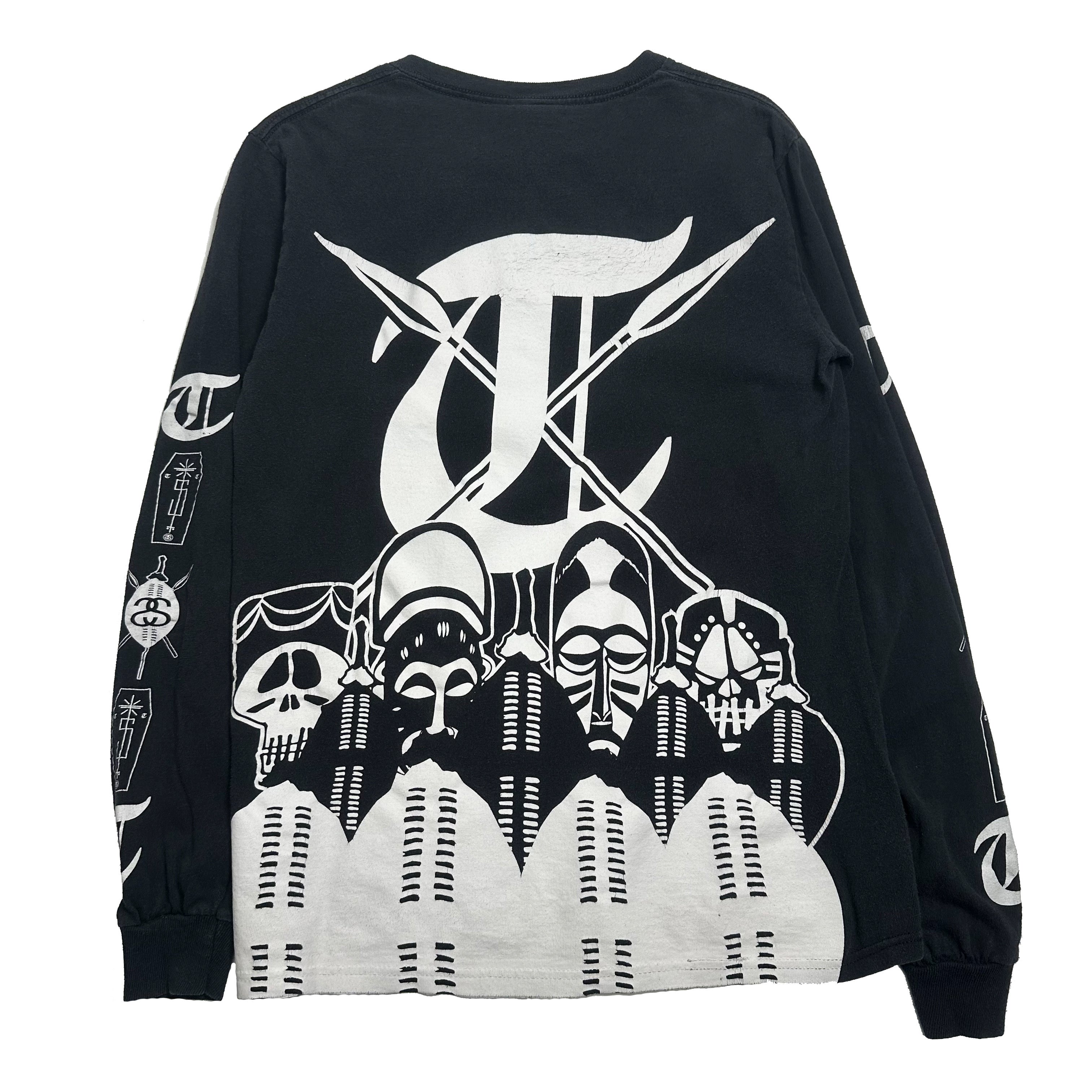 Stüssy x Treated Crew Tribal Longsleeve Shirt S