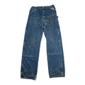 Vintage Carhartt Denim Dark Wash Double Knees 32