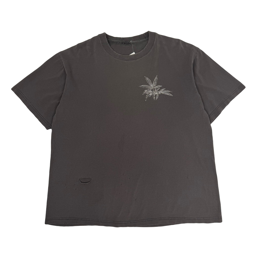 Vintage Field Of Dreams Cannabis Faded Tee L