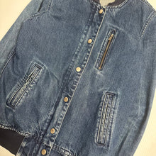 Load image into Gallery viewer, Nike Full Zip Denim Jacket S
