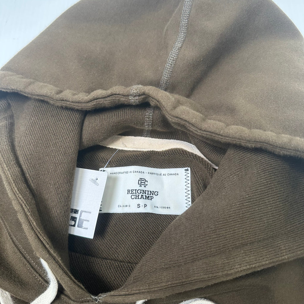 Reigning Champ Contrast Stitch Blank Hoodie S