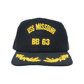 Vintage New Era USS Missouri BB 63 Snapback Trucker Hat